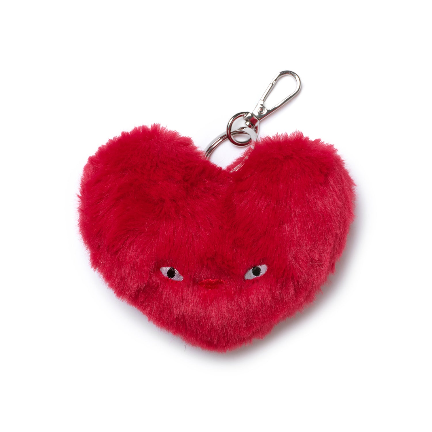loveyom keychain eco fur red