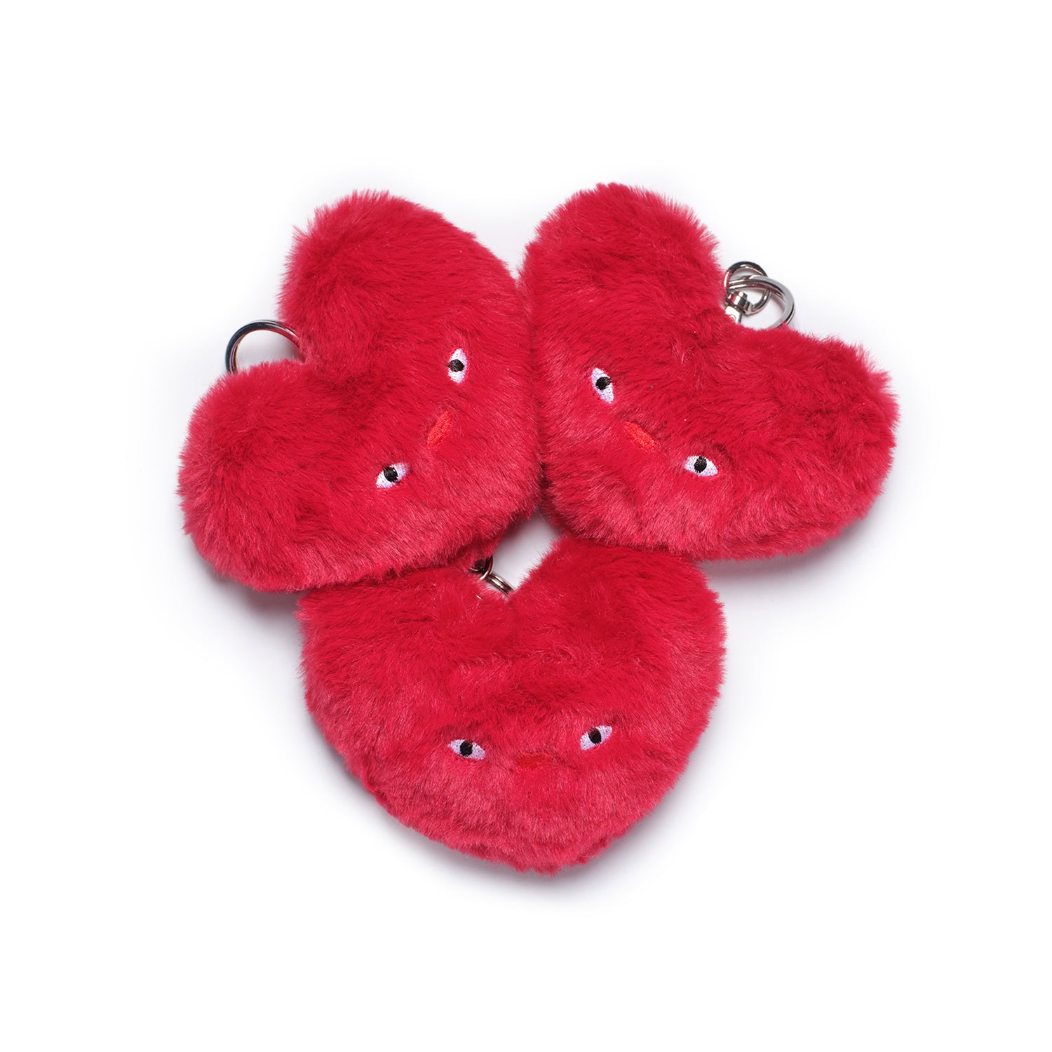 loveyom keychain eco fur red