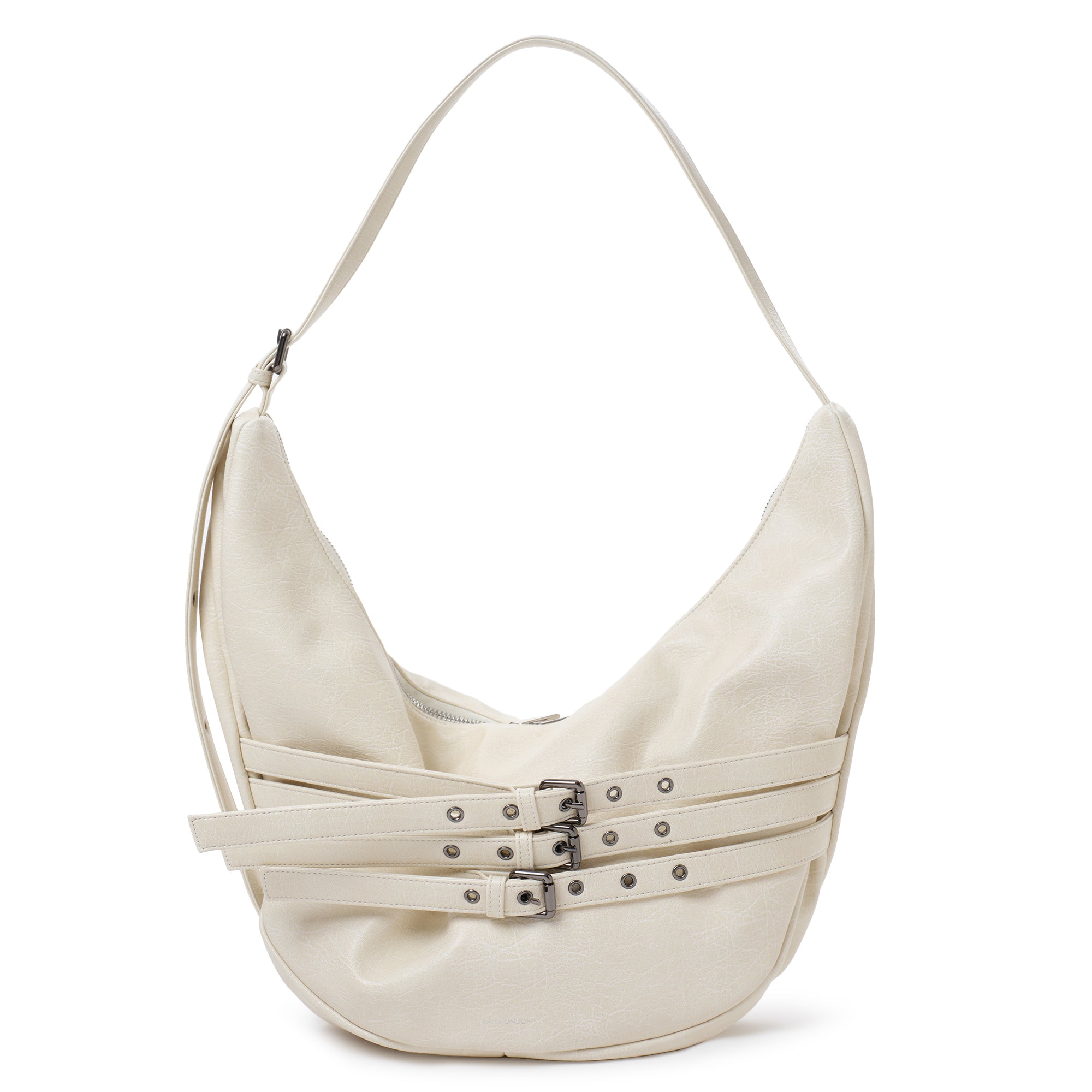 belt apple sling bag L savage cream