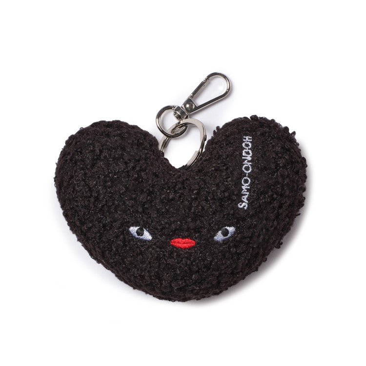 loveyom keychain eco shearling black