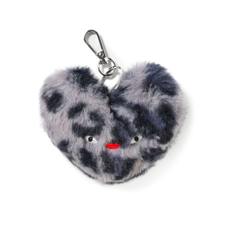 loveyom keychain leopard blue