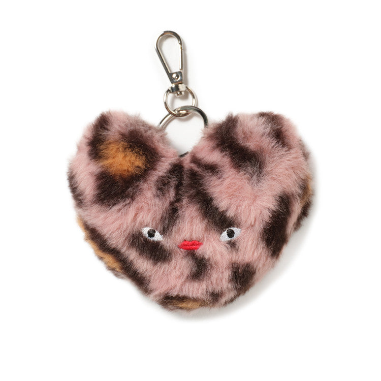loveyom keychain leopard pink
