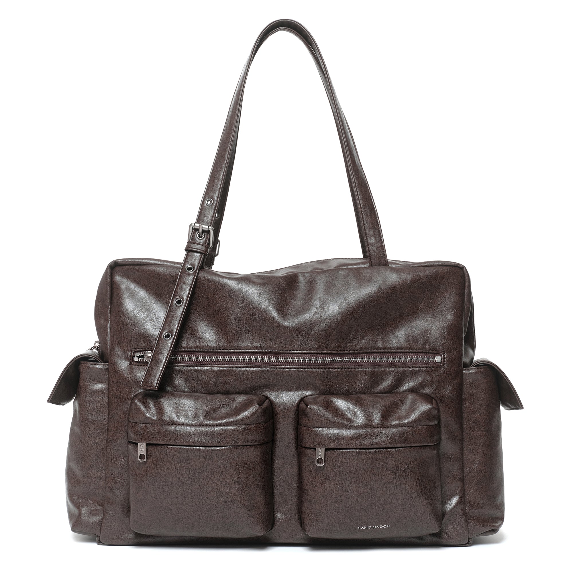 pocket utility bag XL veg cocoa