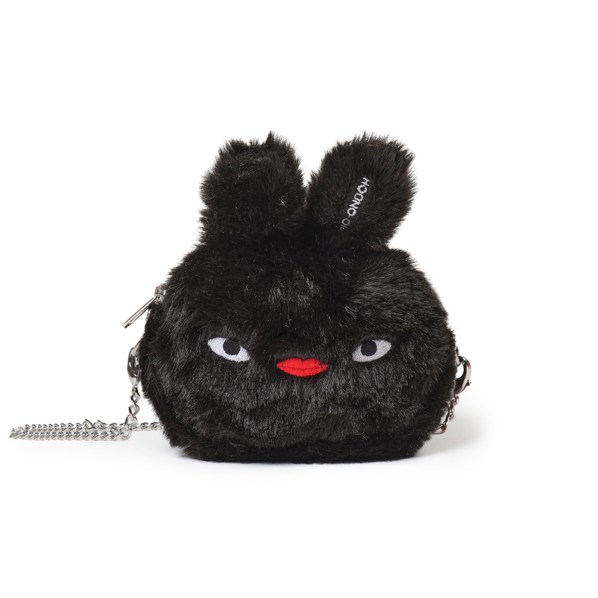 tokiyom mini pouch eco fur black