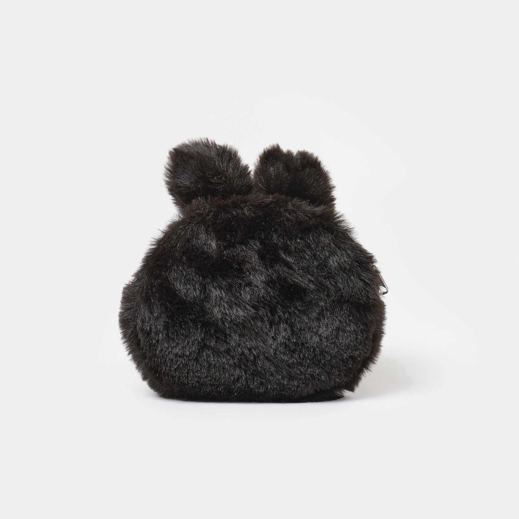 tokiyom mini pouch eco fur black