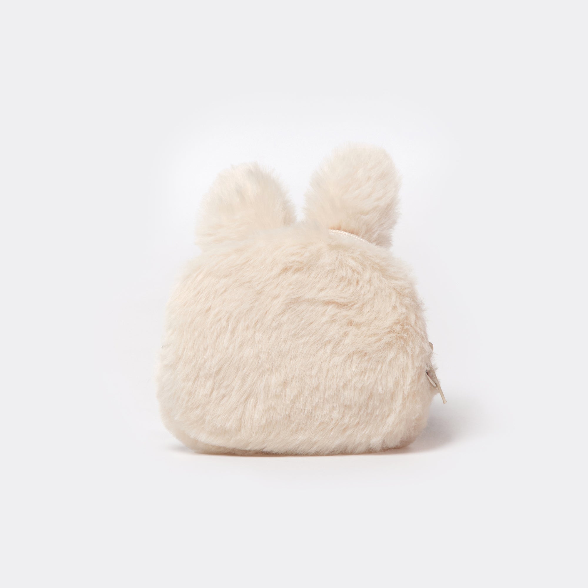 tokiyom mini pouch eco fur ivory