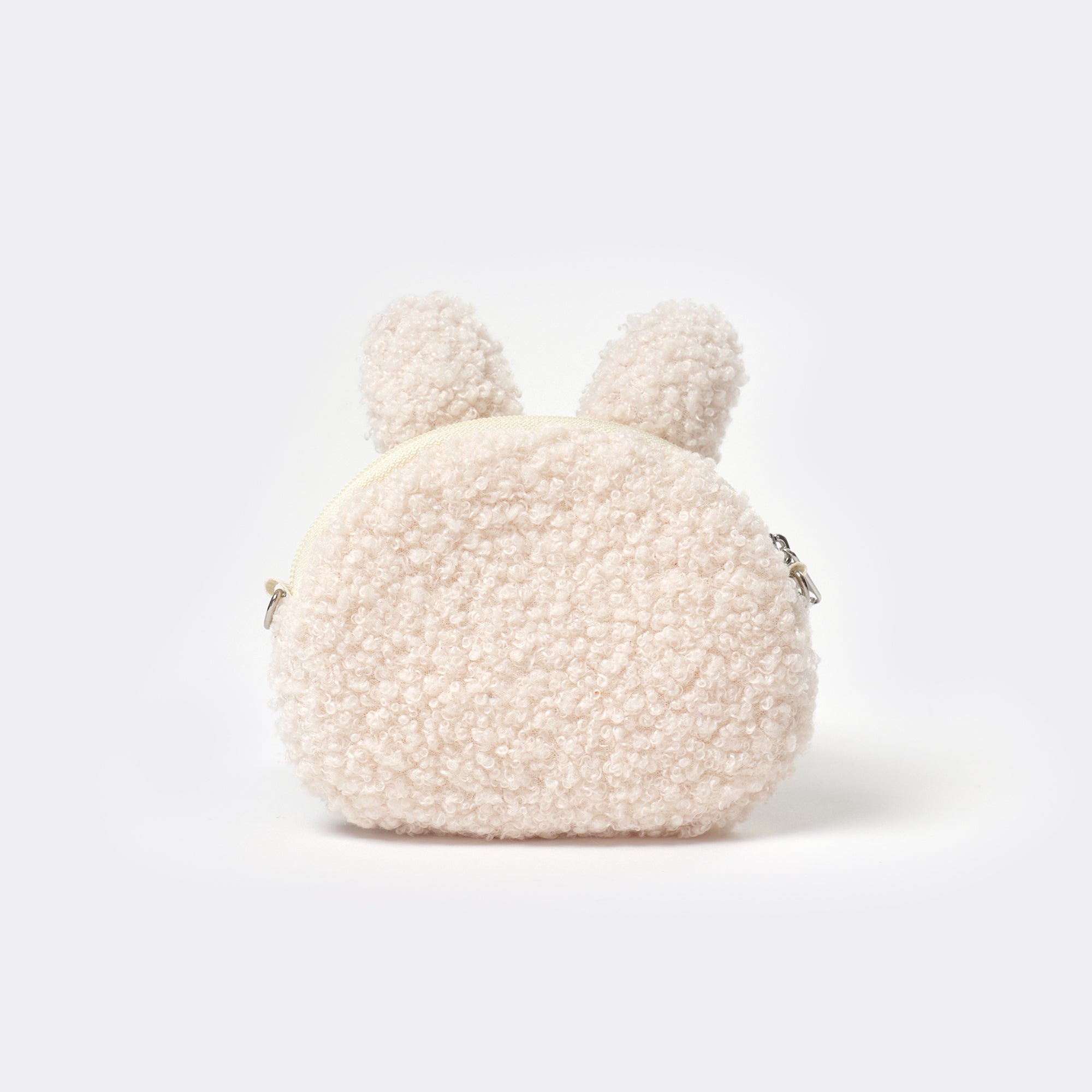 tokiyom mini pouch eco shearling ivory