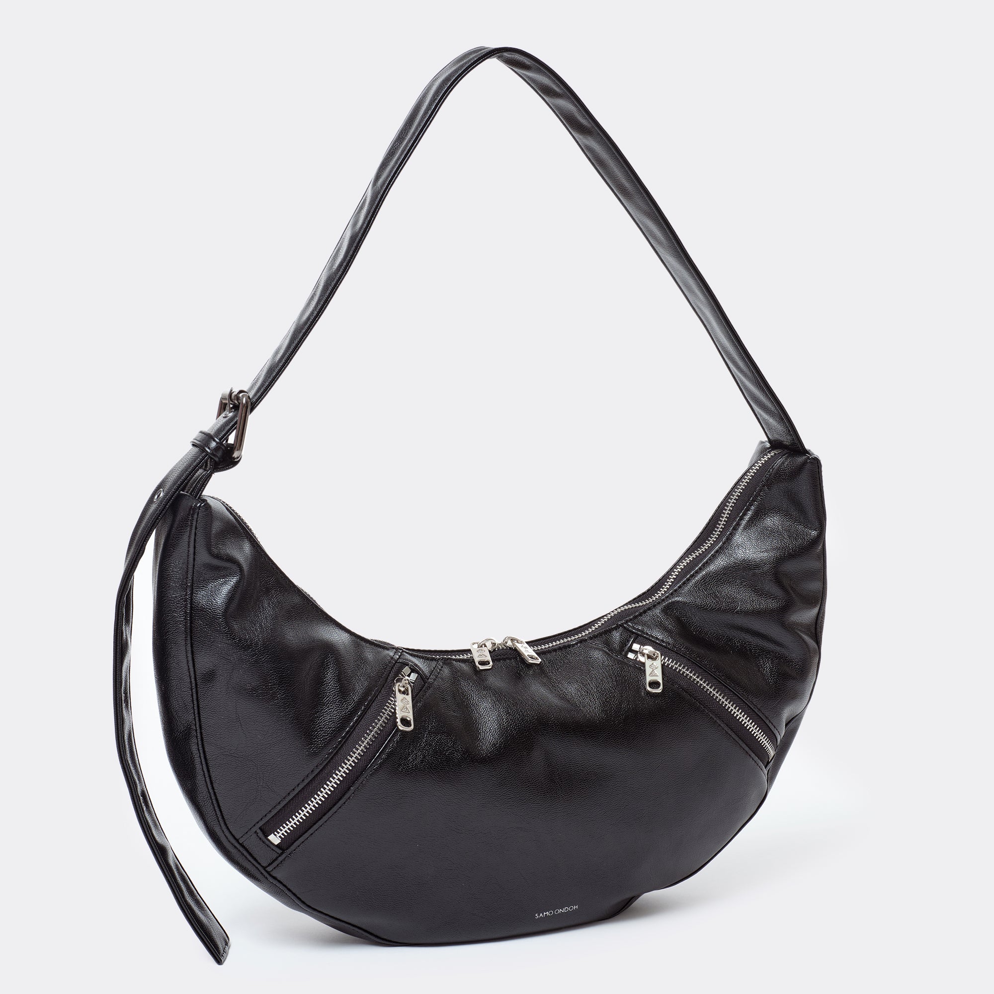 apple sling bag M goat black