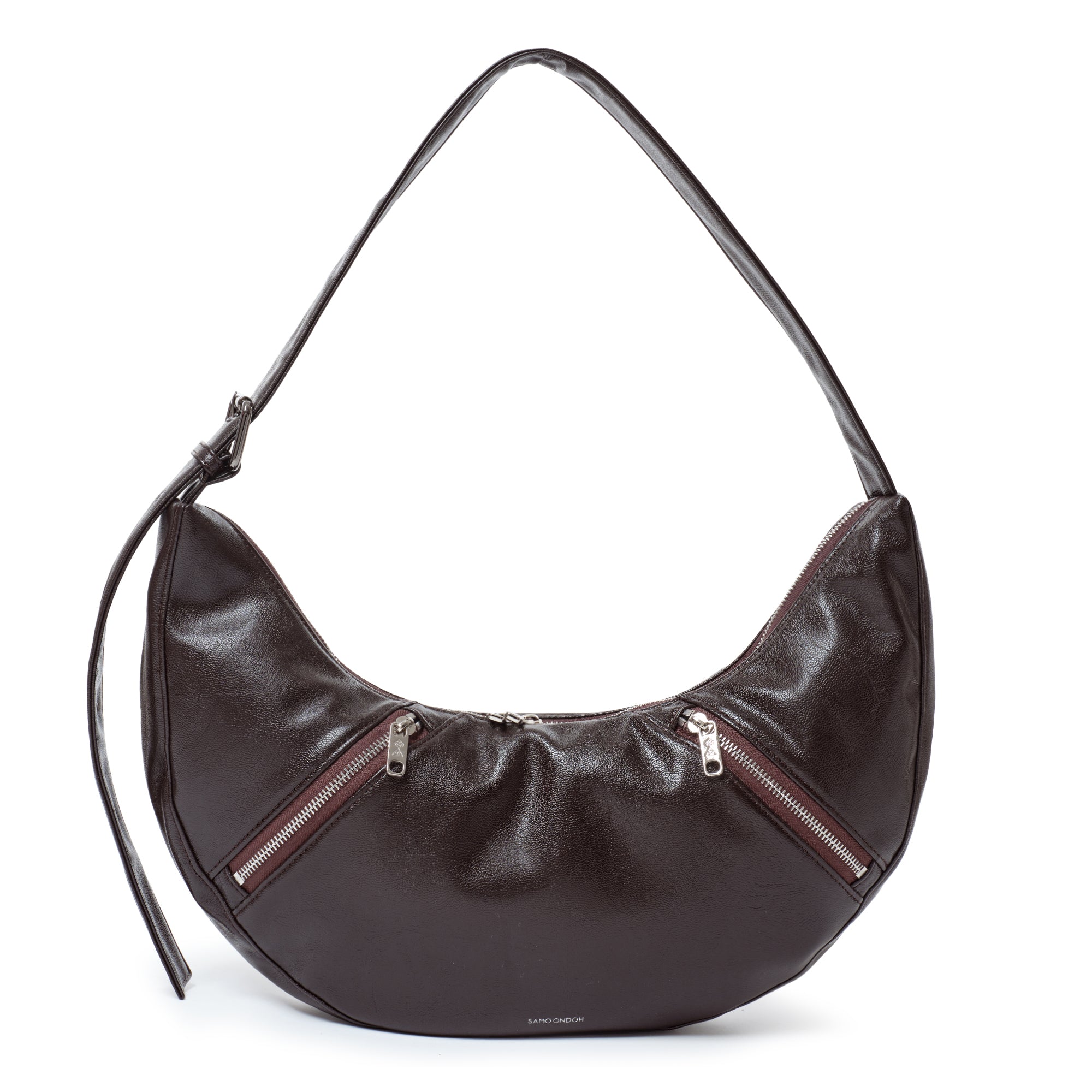 apple sling bag M goat chocolate