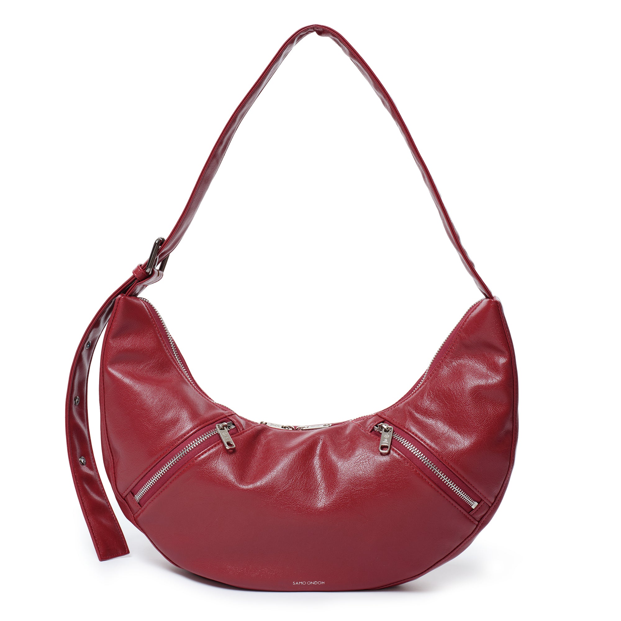 apple sling bag M goat red