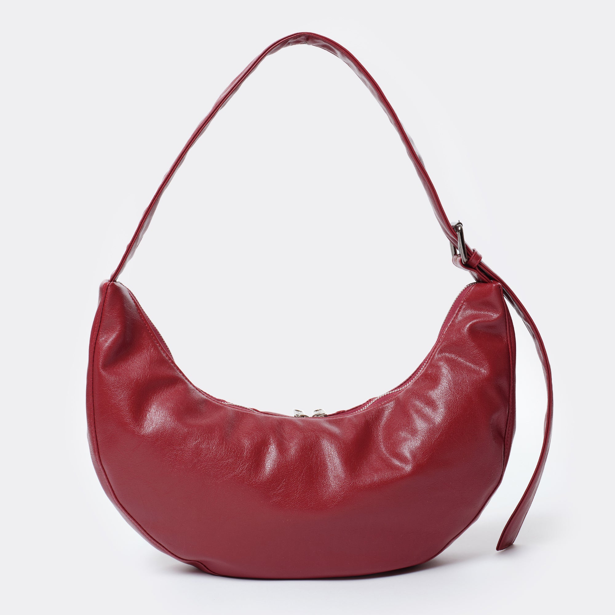apple sling bag M goat red