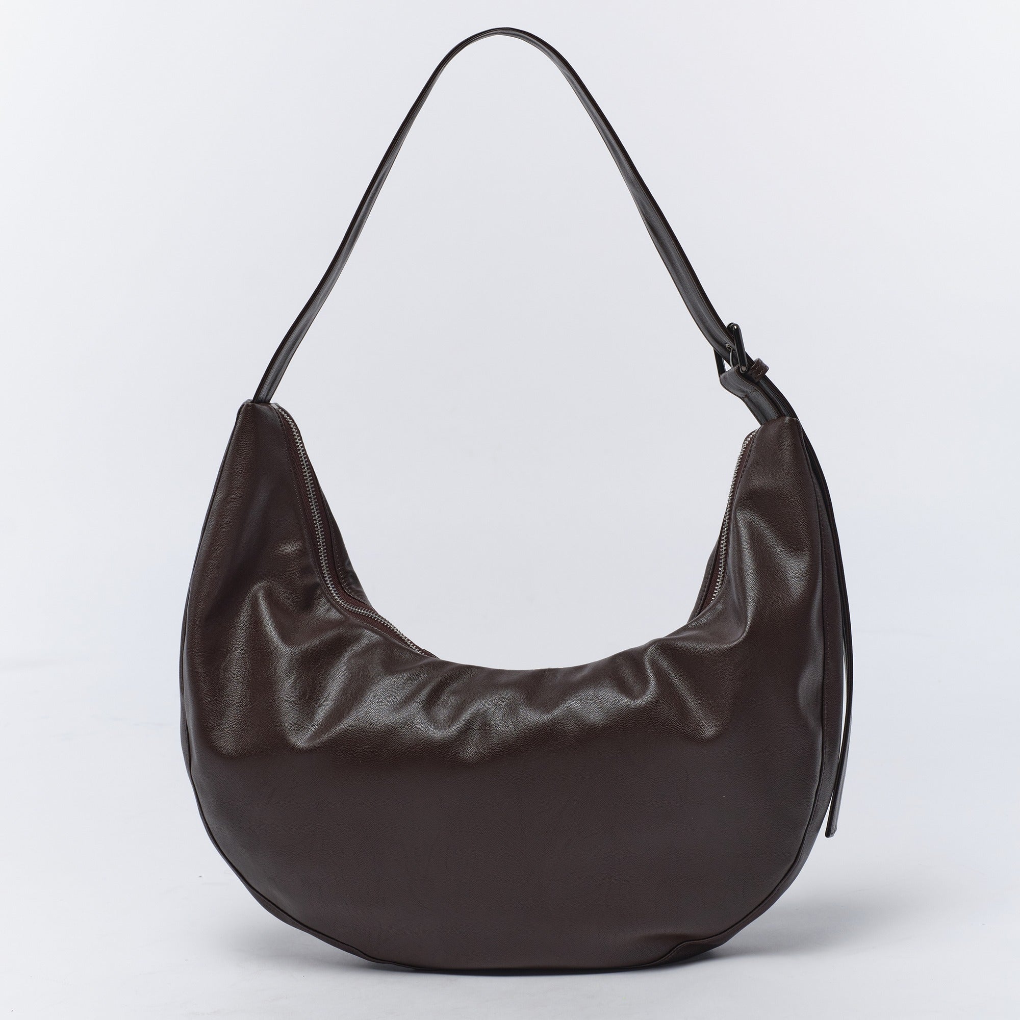 apple sling bag M nappa chocolate