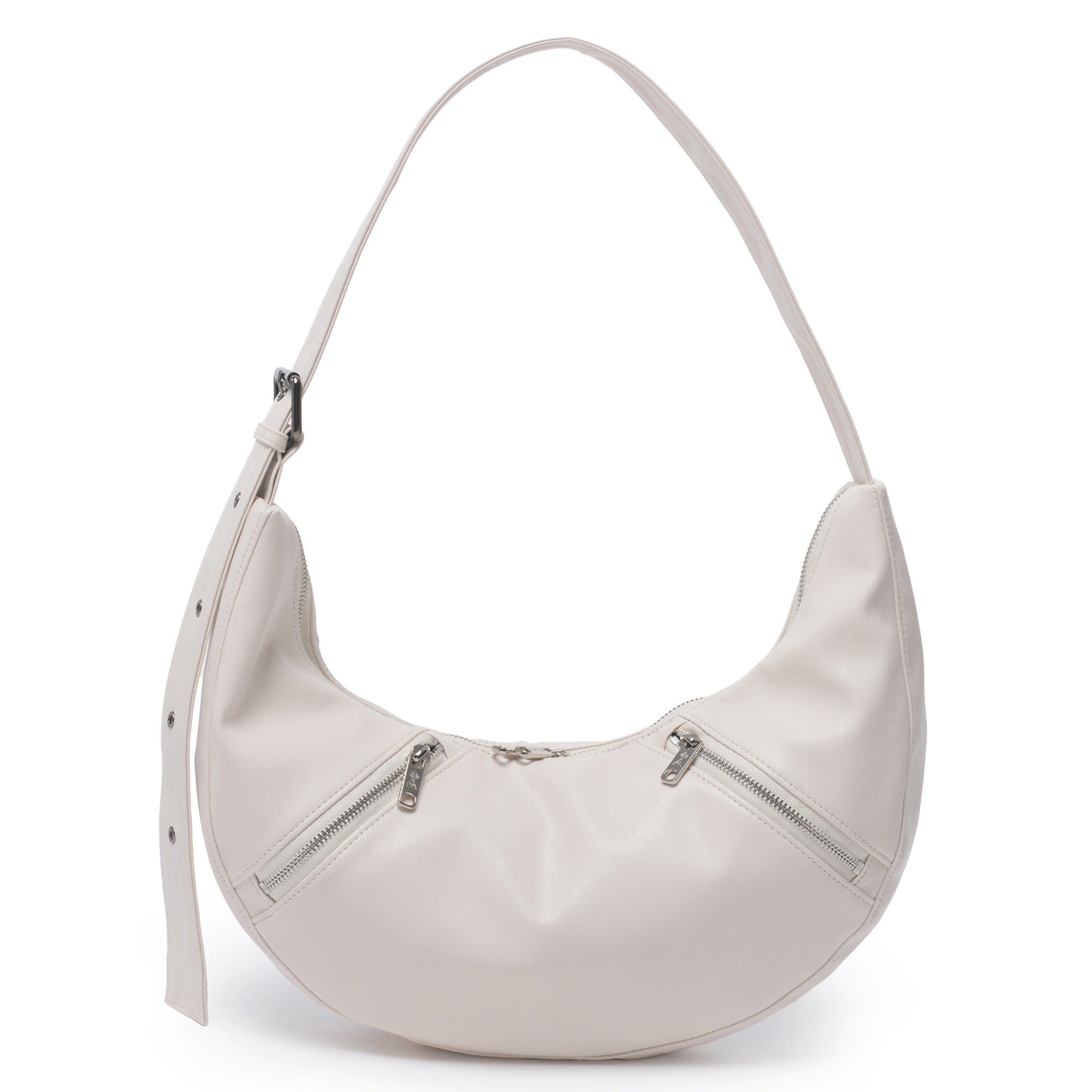apple sling bag M nappa ivory
