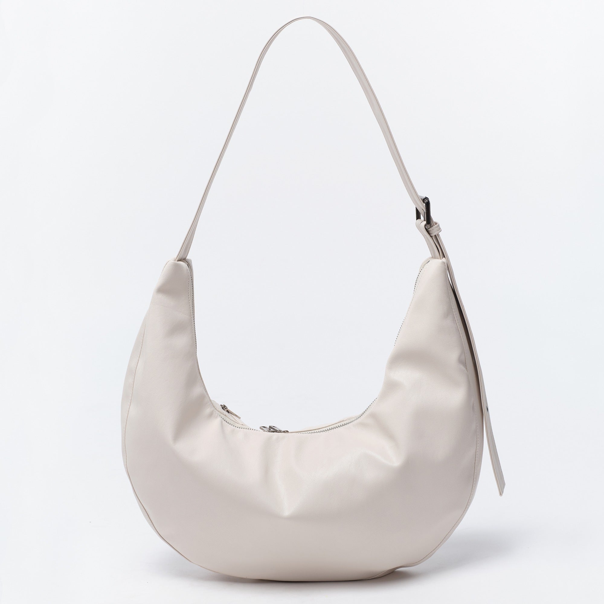 apple sling bag M nappa ivory
