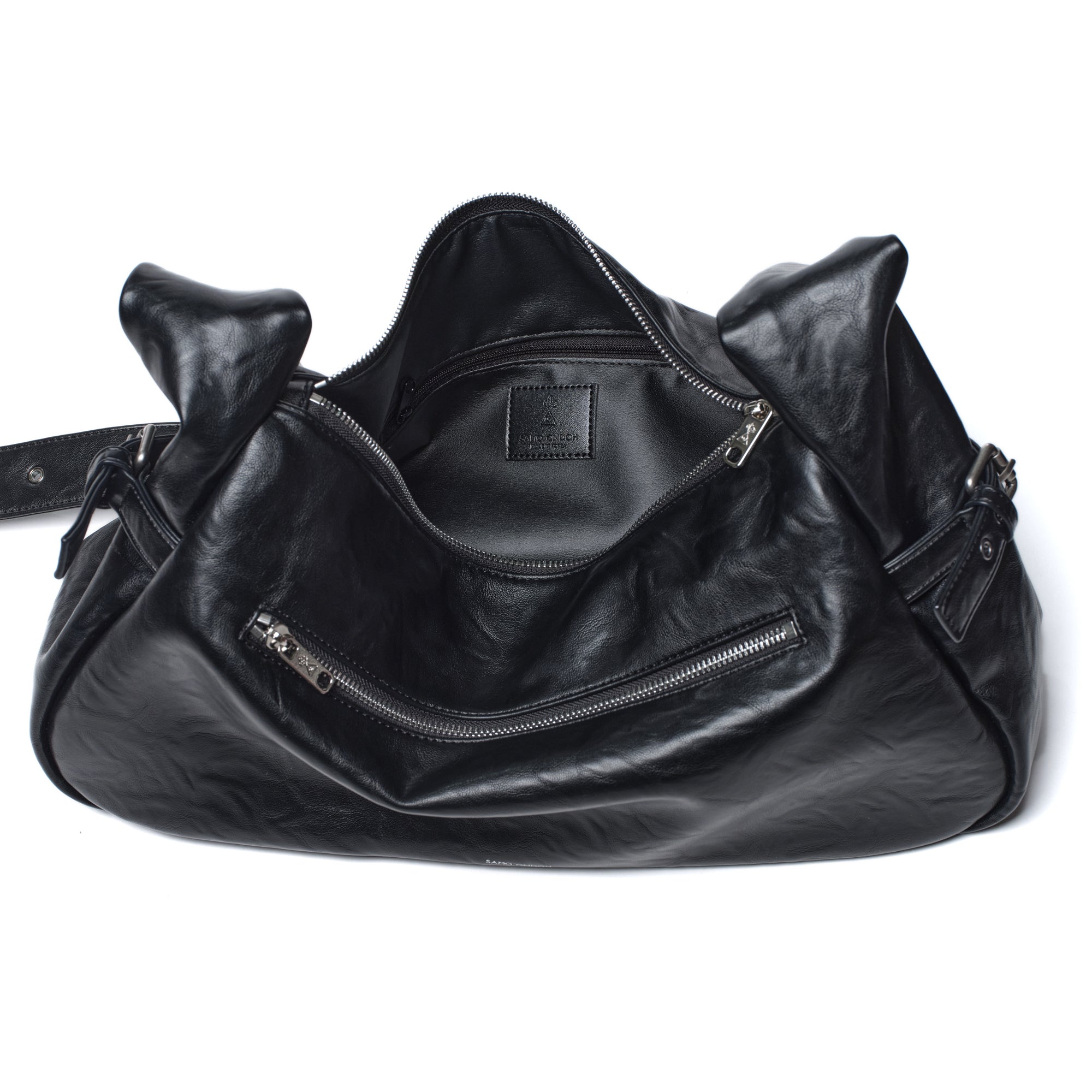 atta bag L baked black