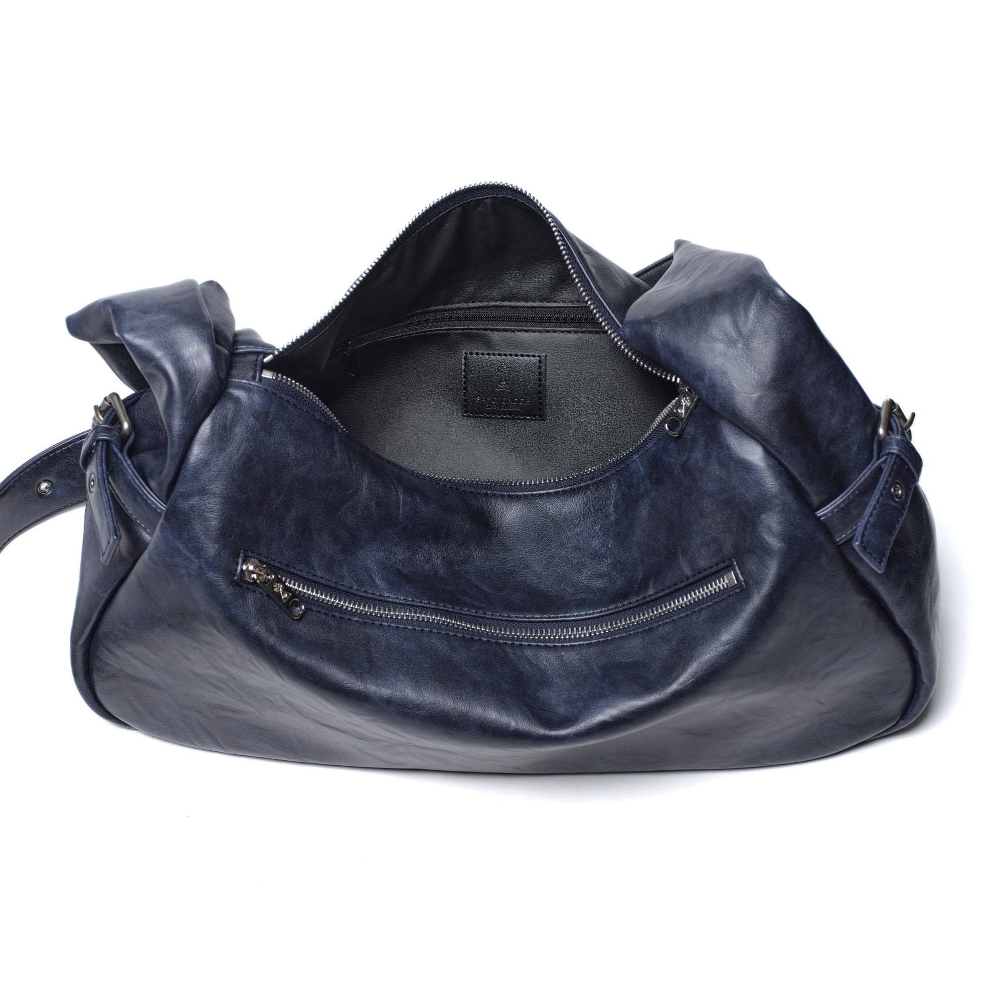 atta bag L baked navy