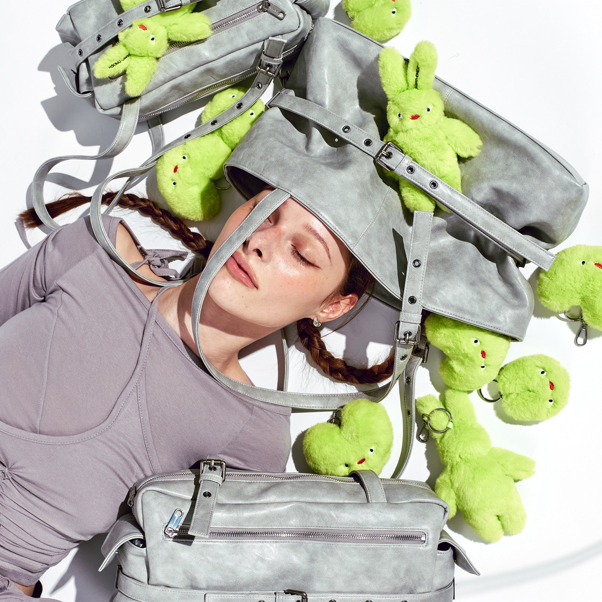 le belt bag L baked ocean