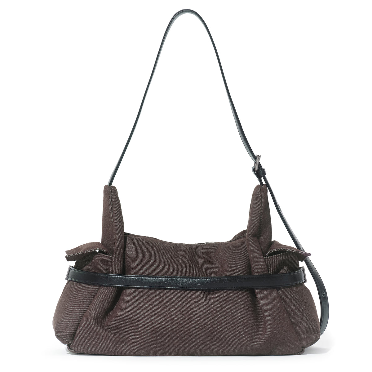 belt mondo bag L raw brown