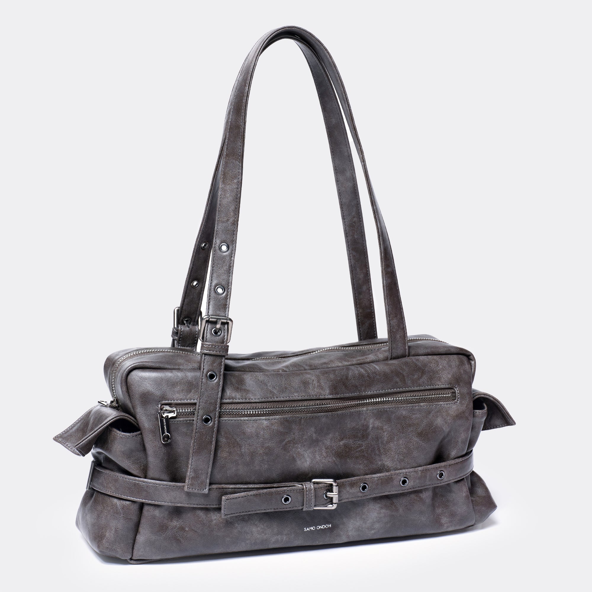 belt utility bag L baked gray