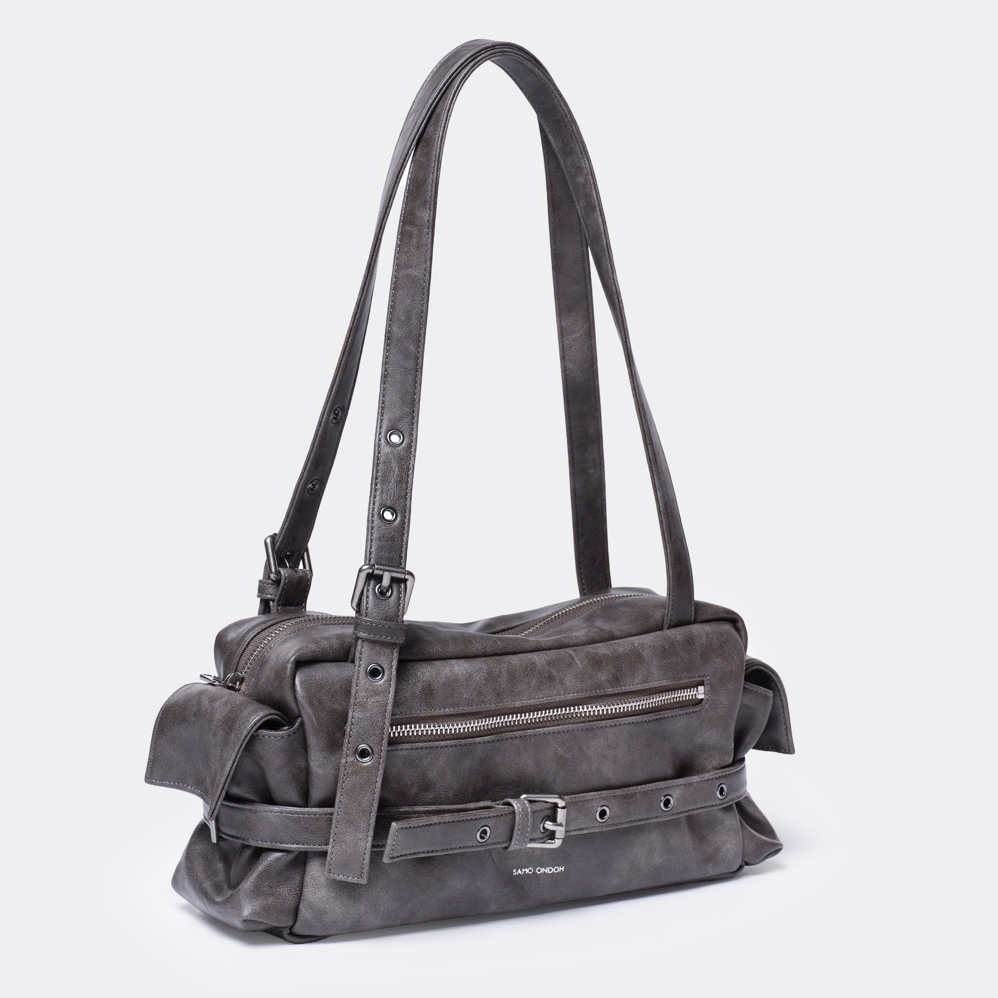 belt utility bag M baked gray