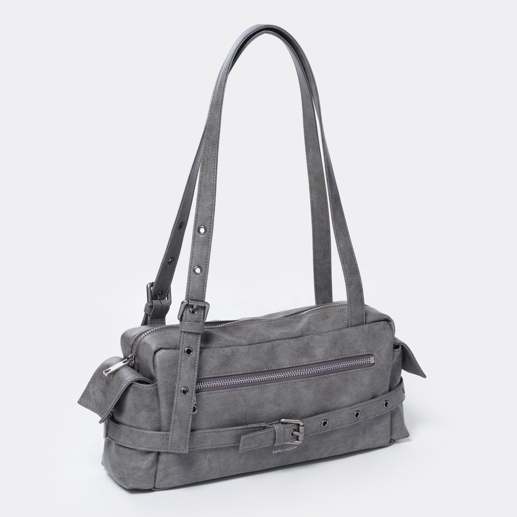 belt utility bag M brushed gray