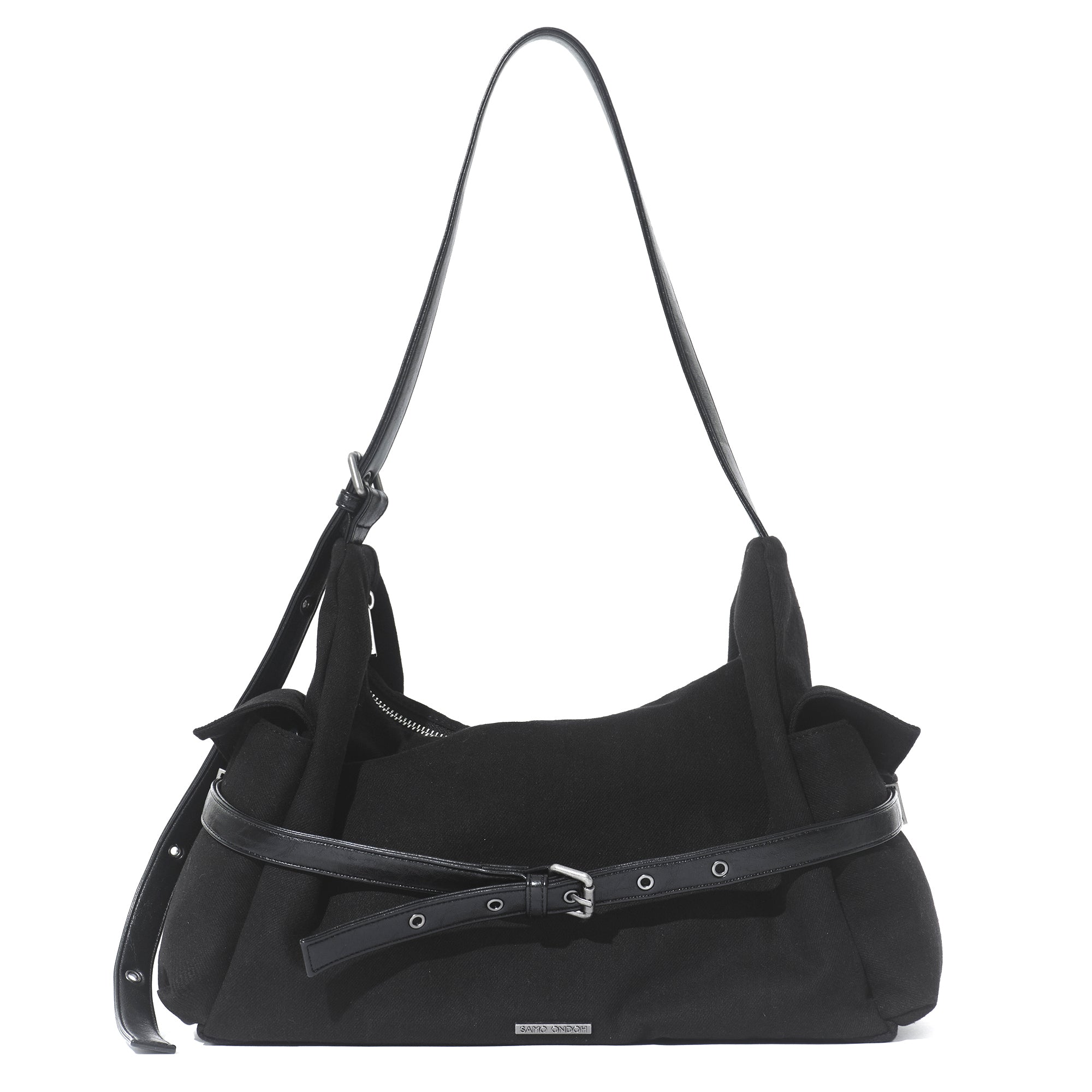 belt mondo bag L canvas black