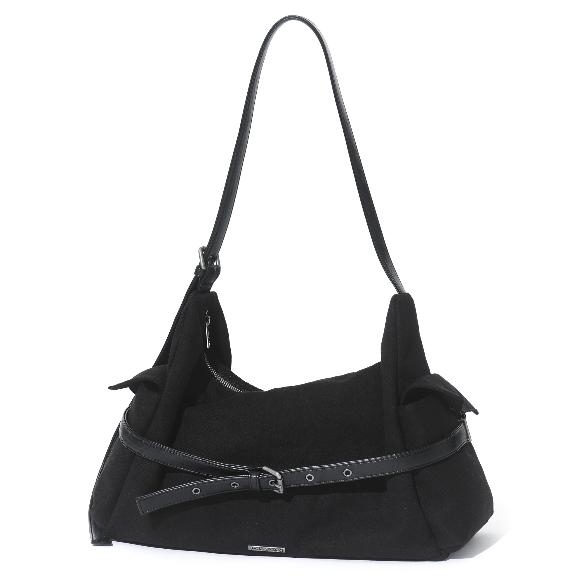 belt mondo bag L canvas black