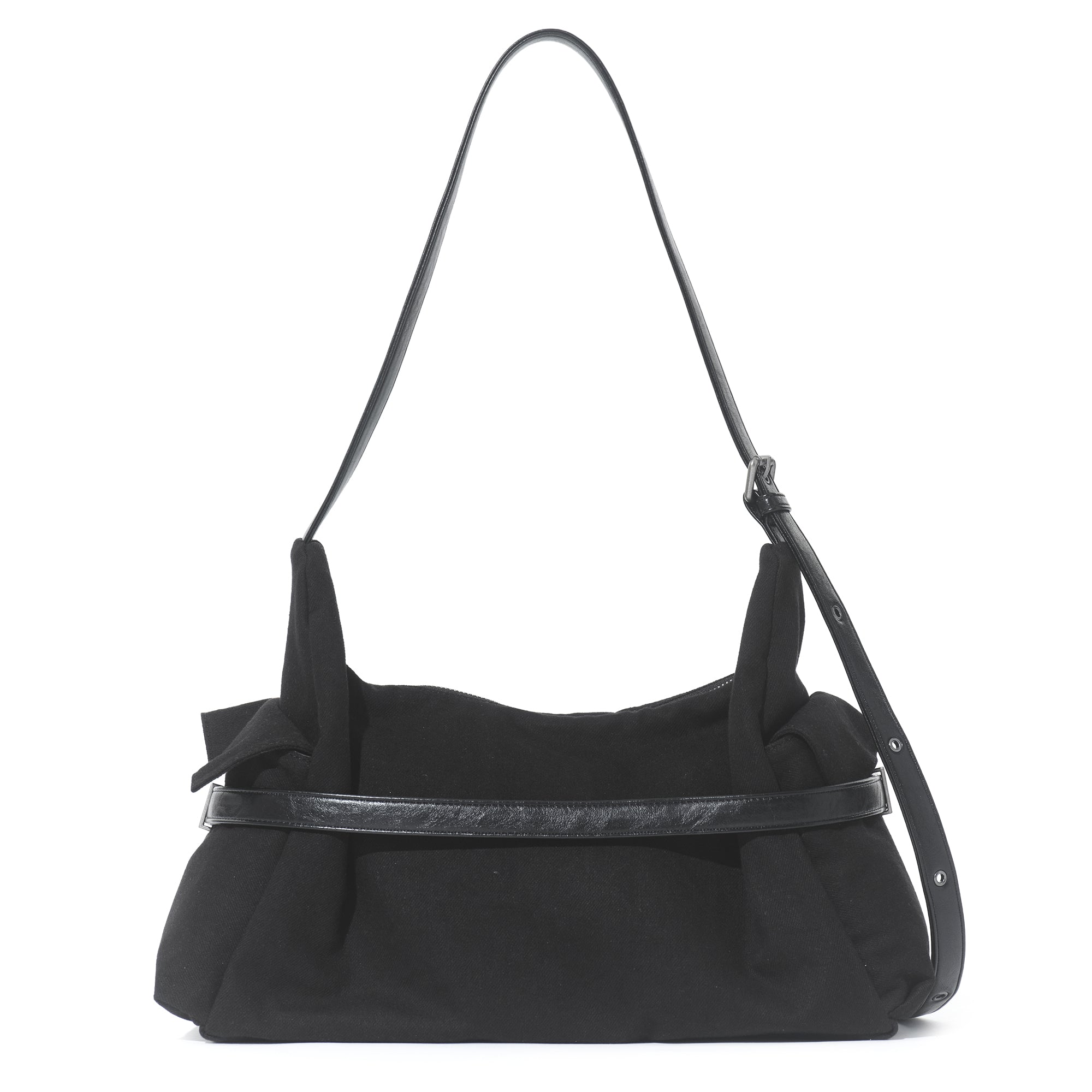belt mondo bag L canvas black
