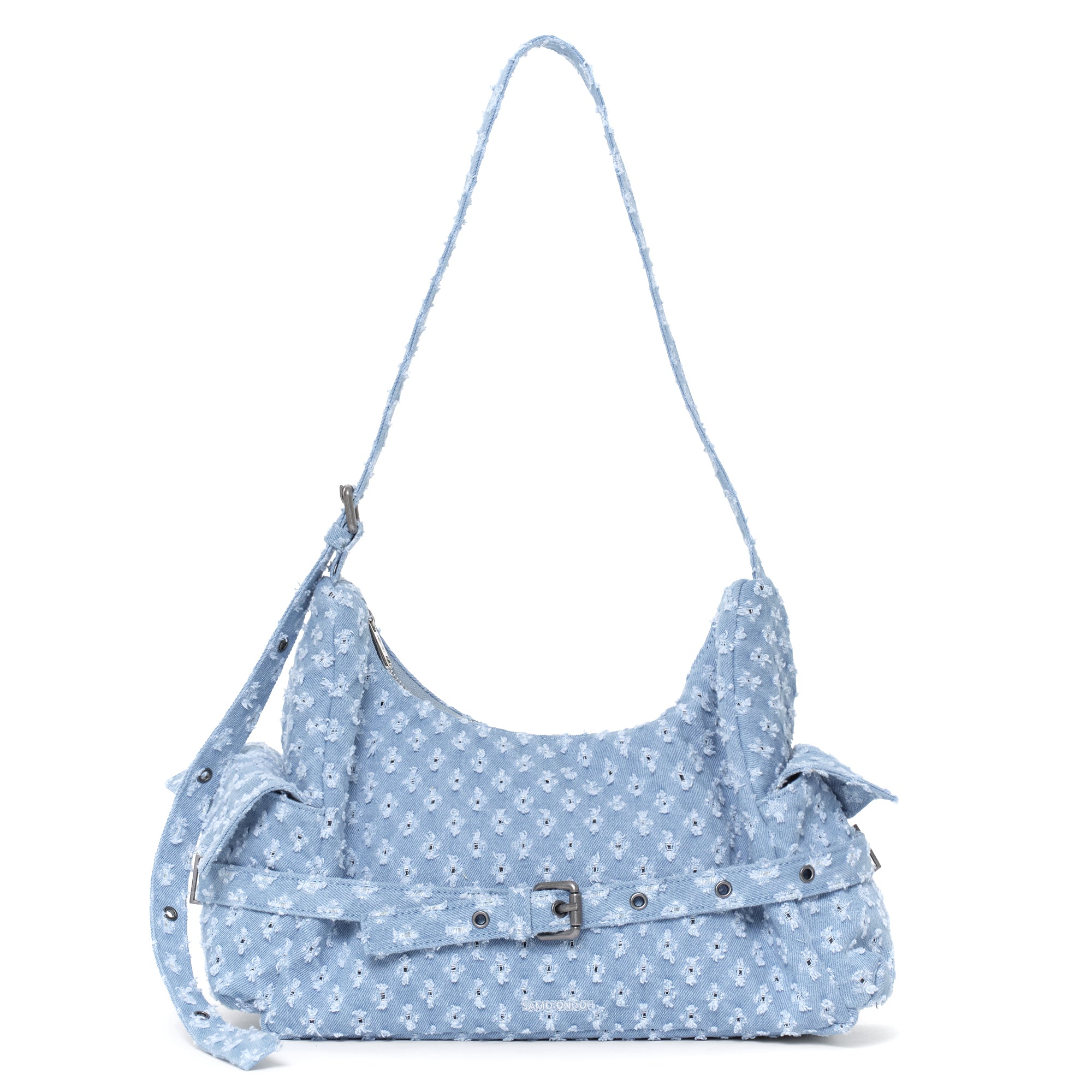 belt mondo bag M punching blue