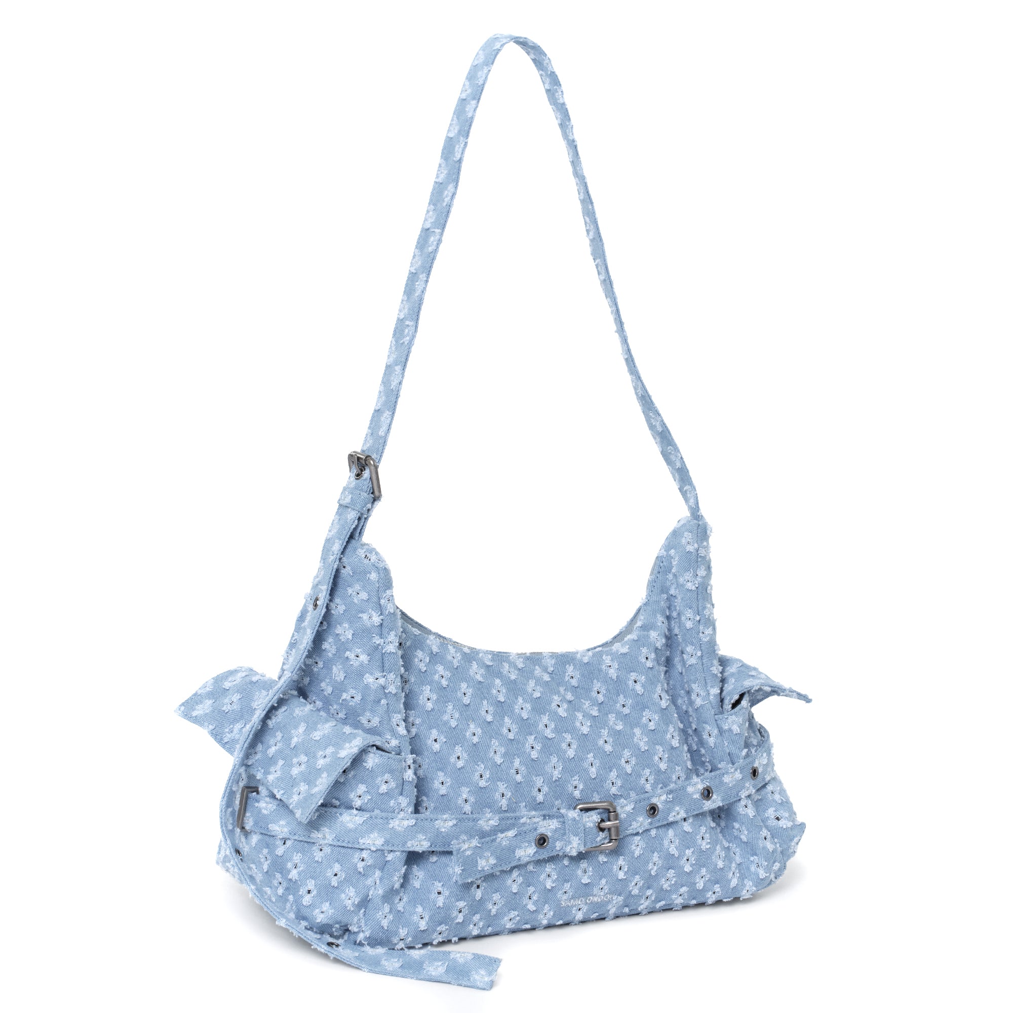 belt mondo bag M punching blue