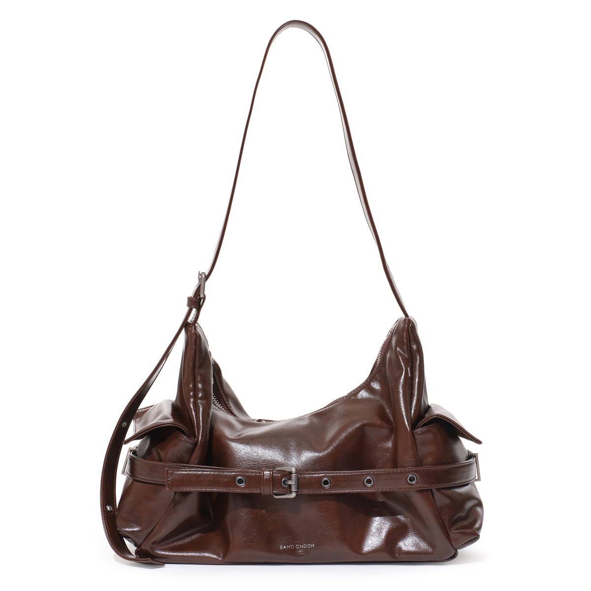 belt mondo bag M vampire walnut
