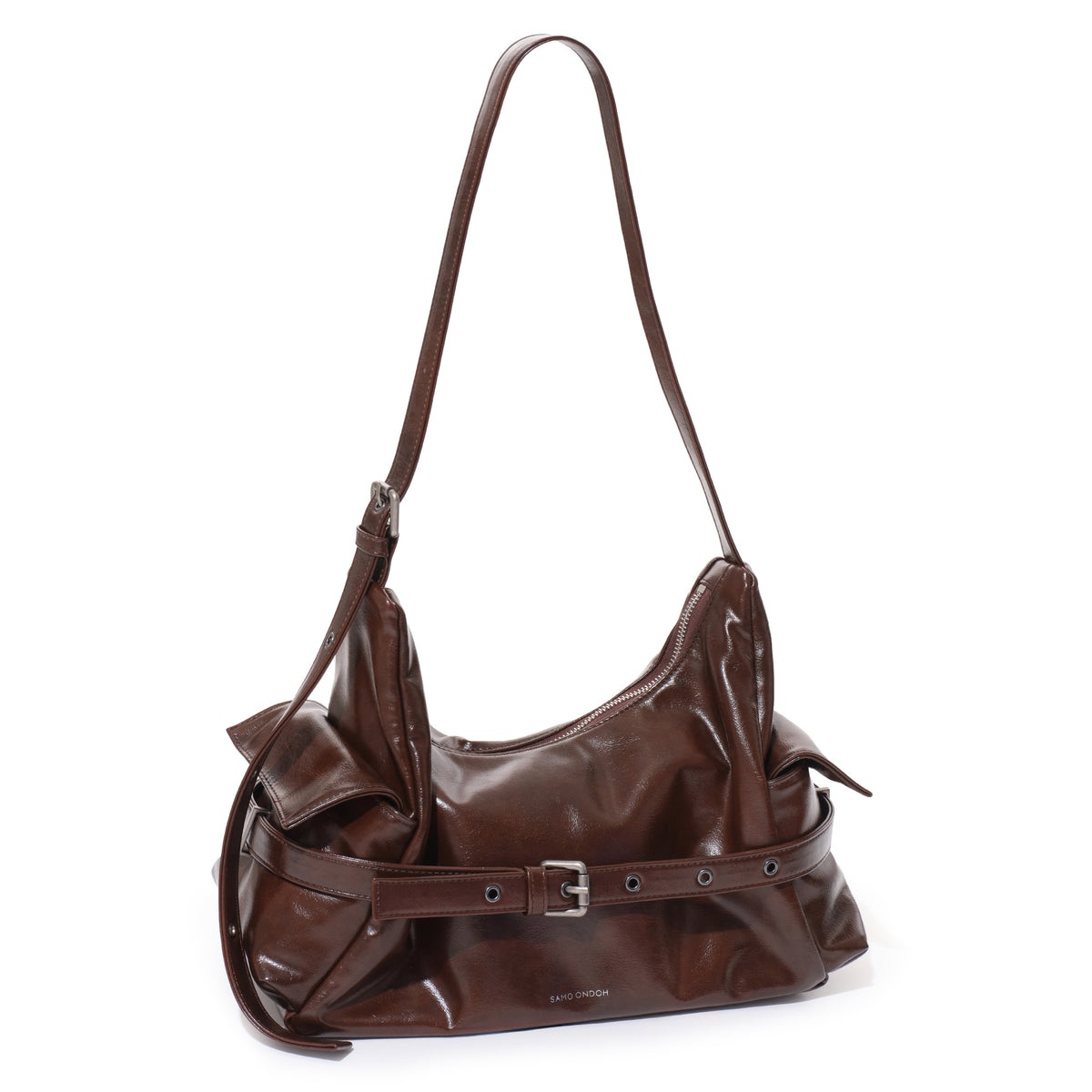 belt mondo bag M vampire walnut