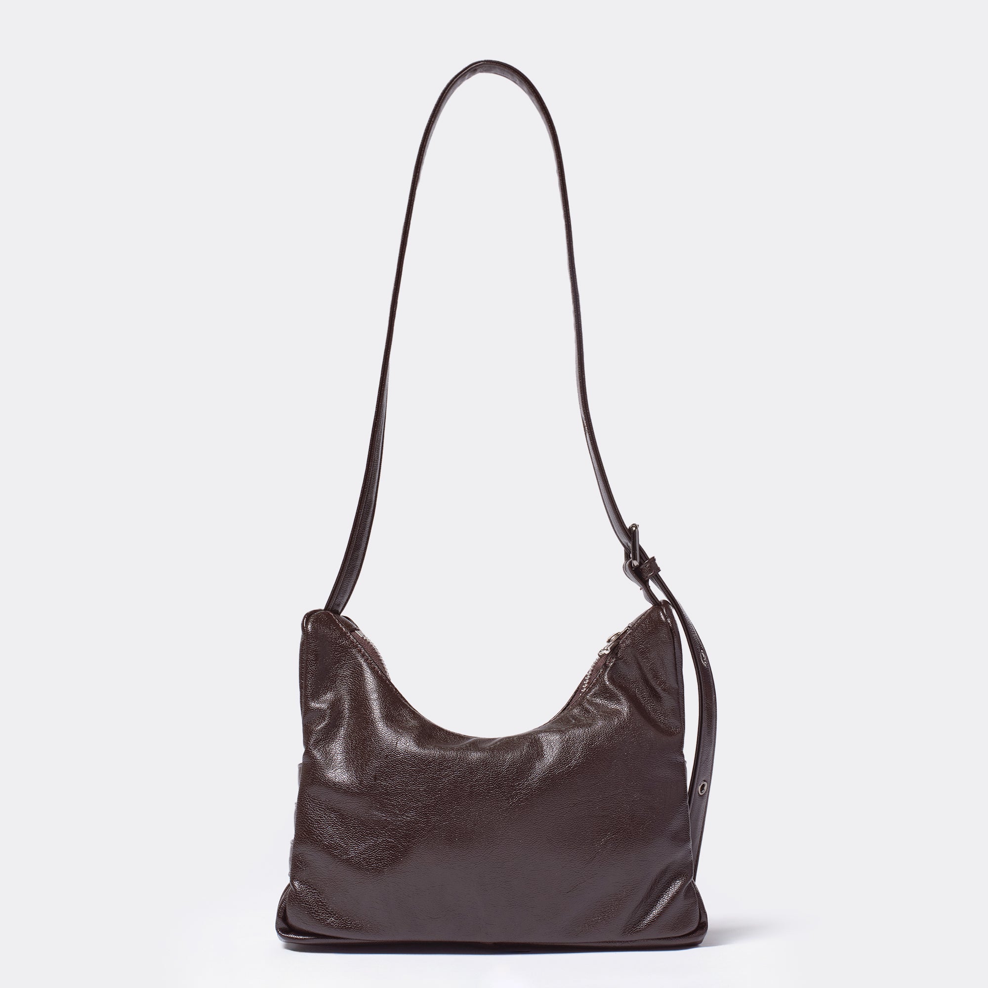 trio belt mug bag M goat chocolate