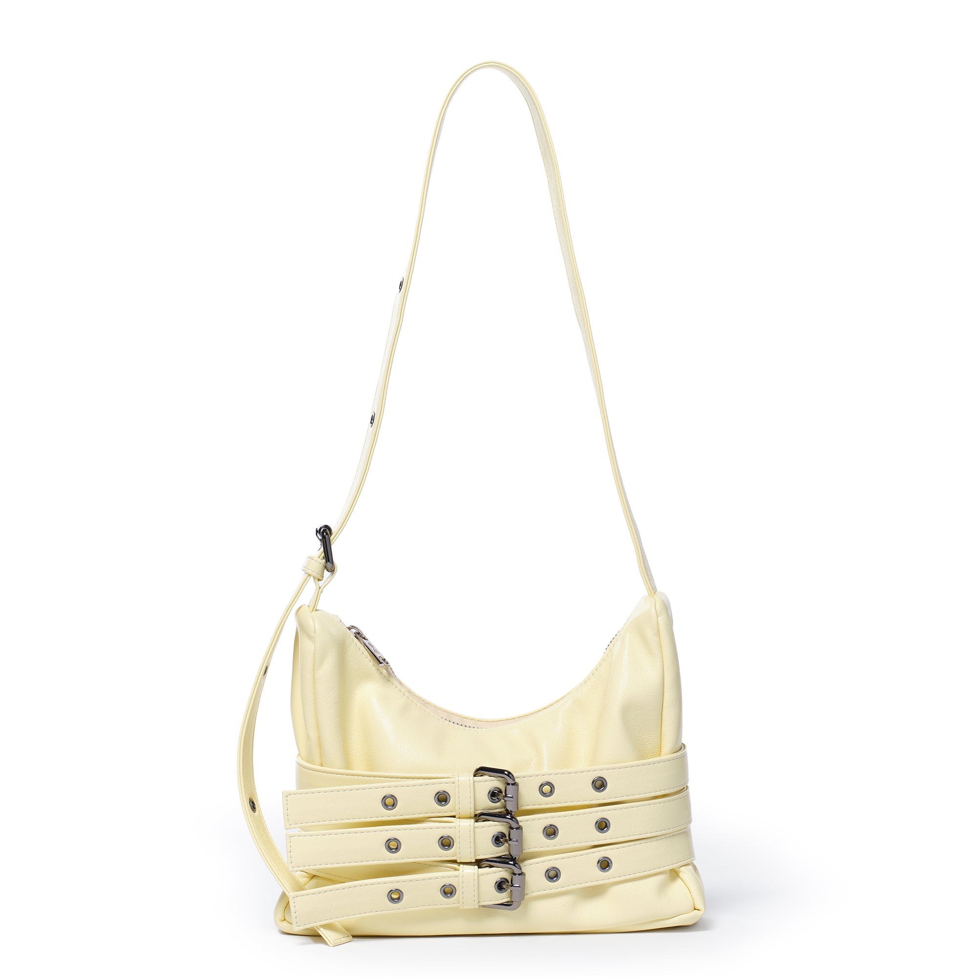 trio belt mug bag M goat lime