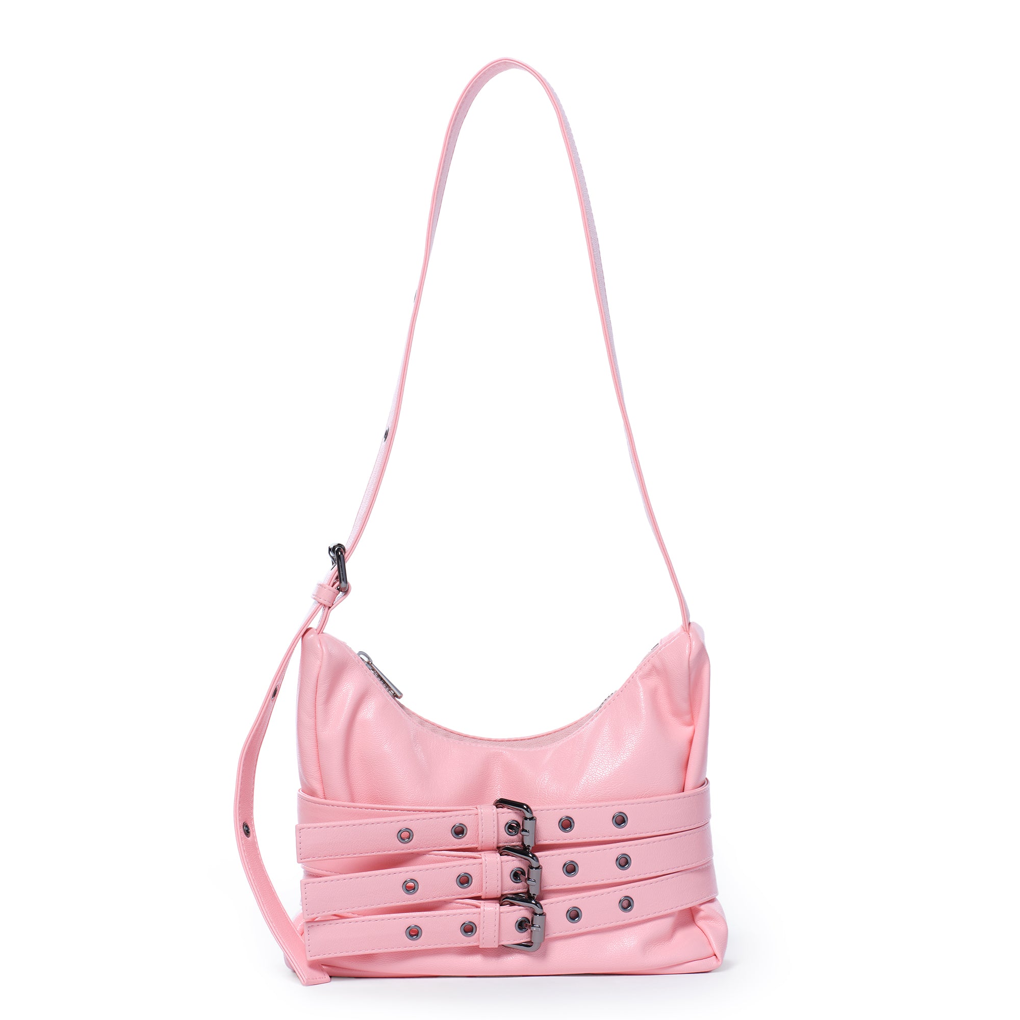 trio belt mug bag M goat pink