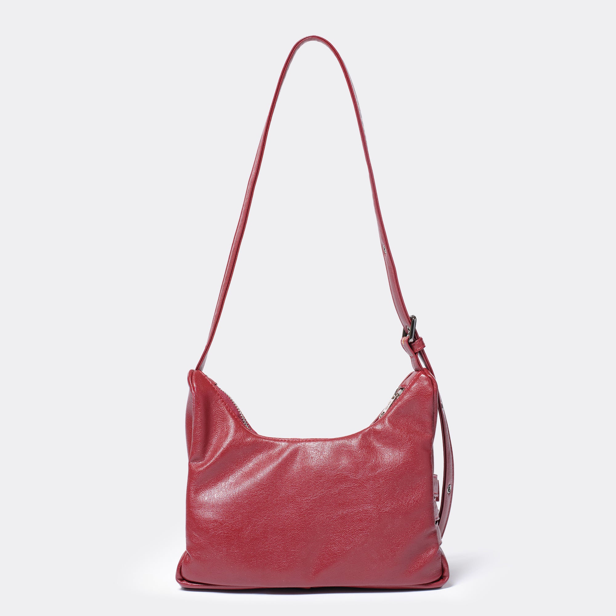 trio belt mug bag M goat red