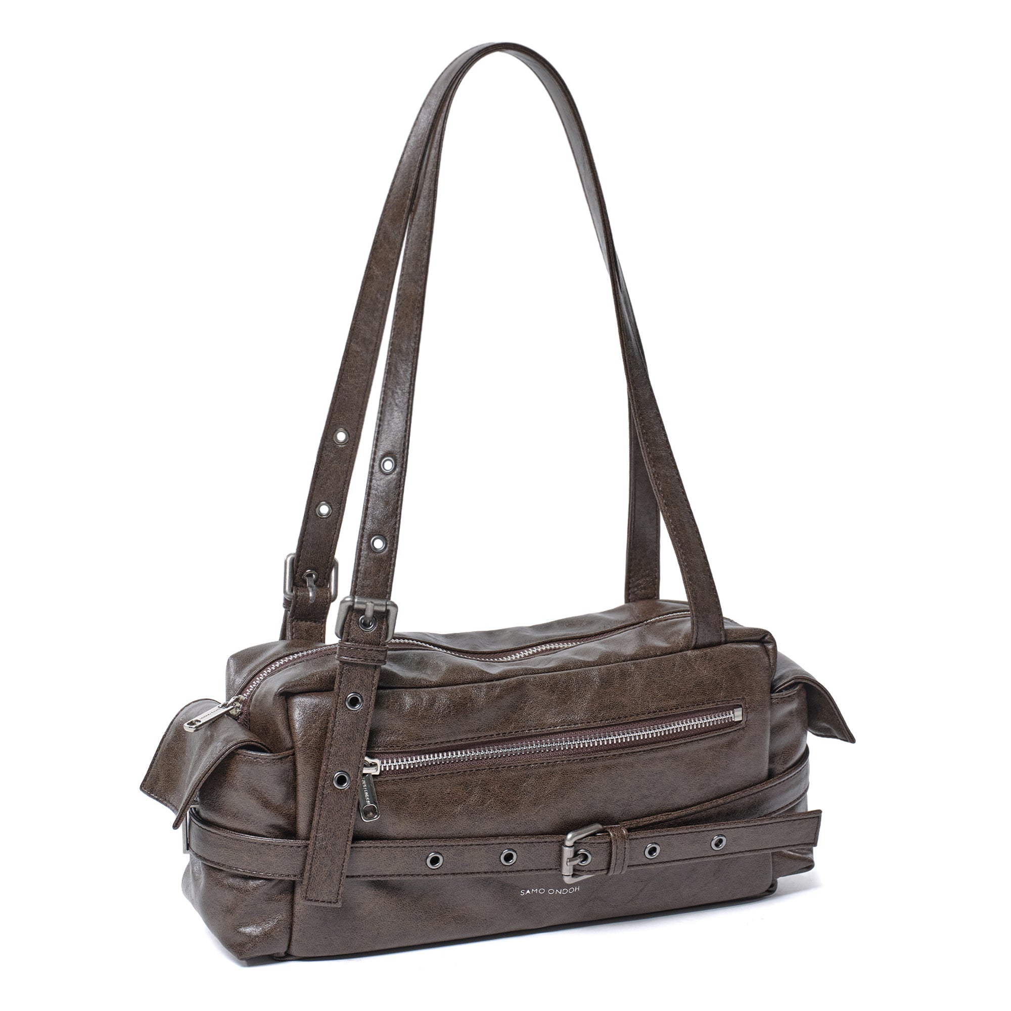 belt utility bag M veg cocoa
