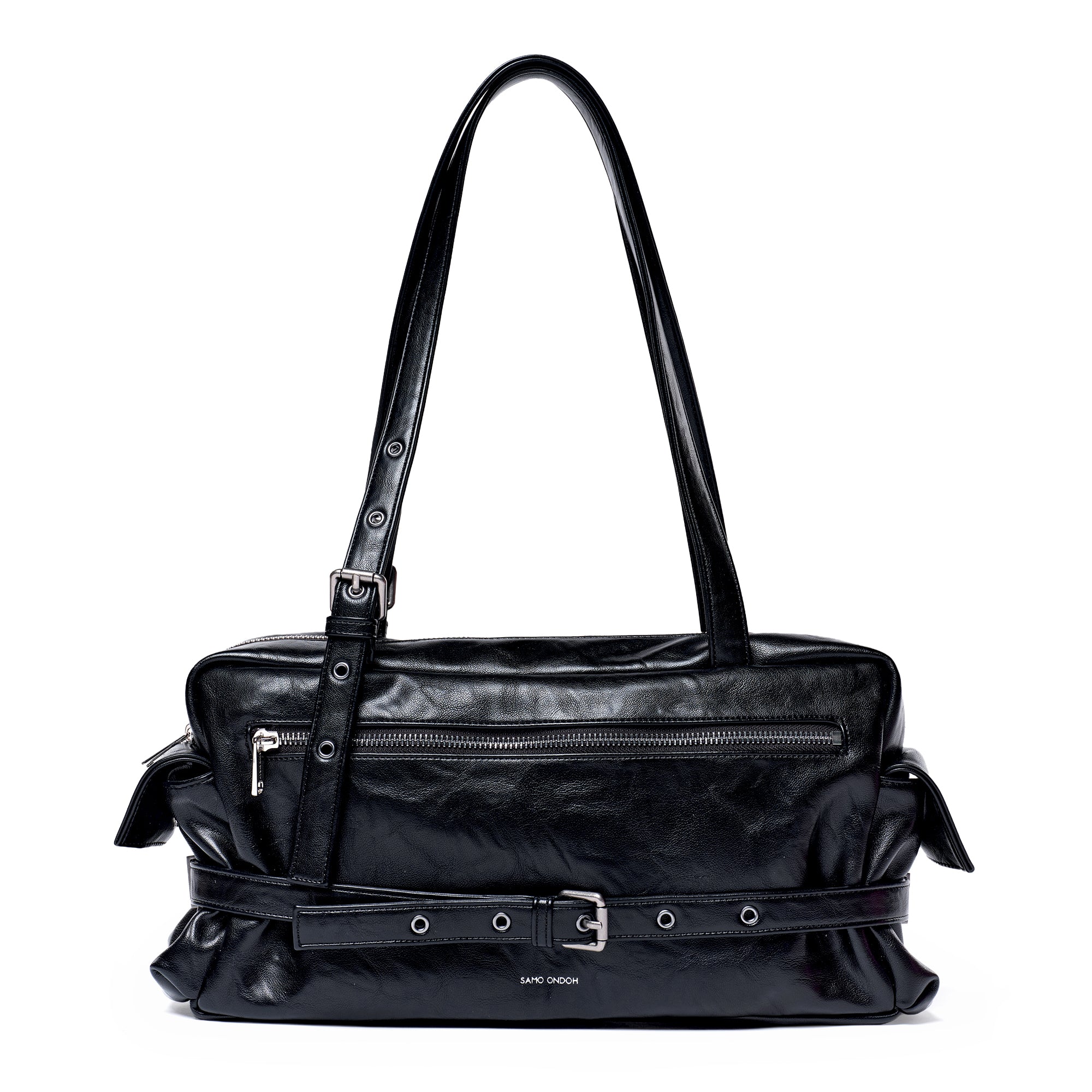 belt utility bag L baked black