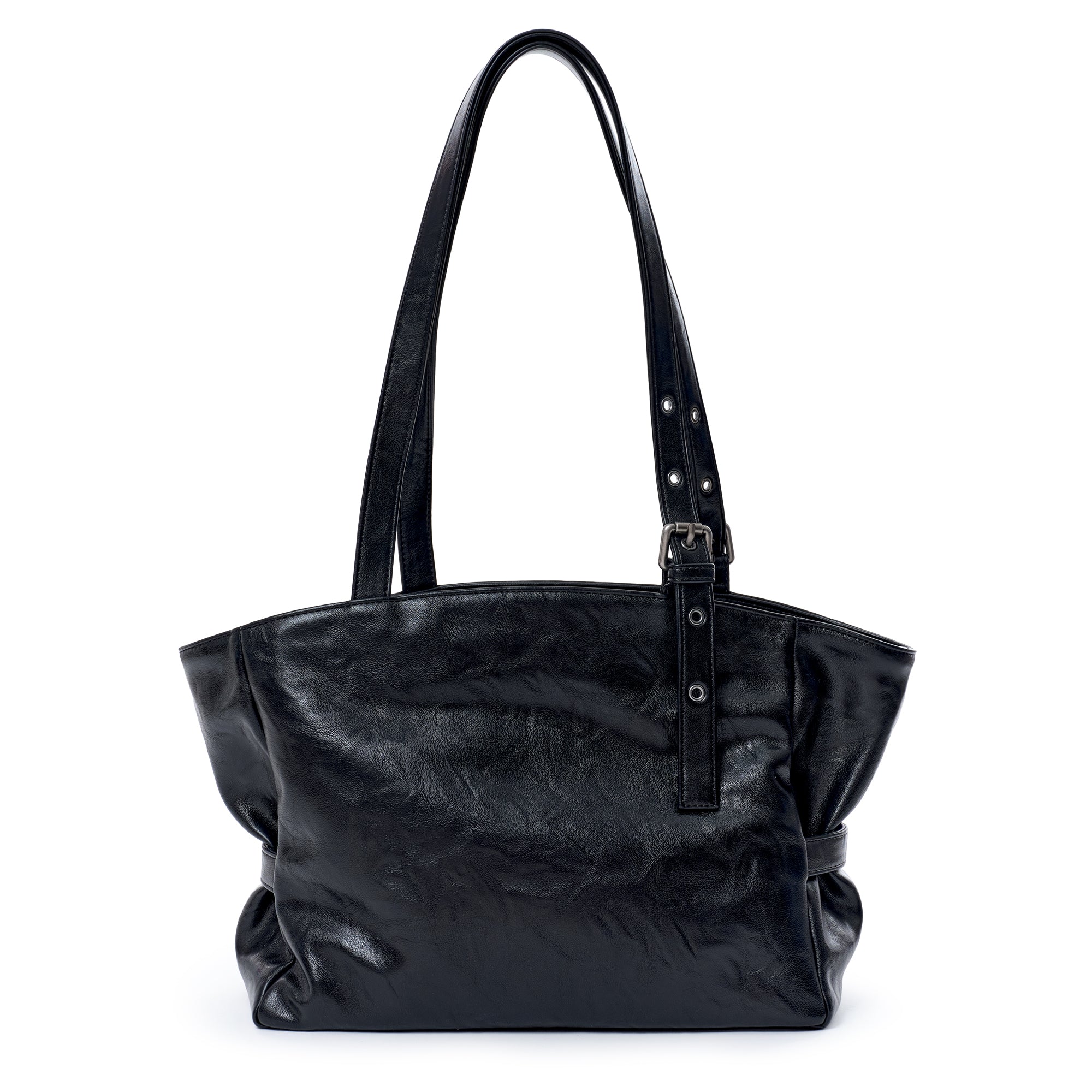 corset bag M baked black