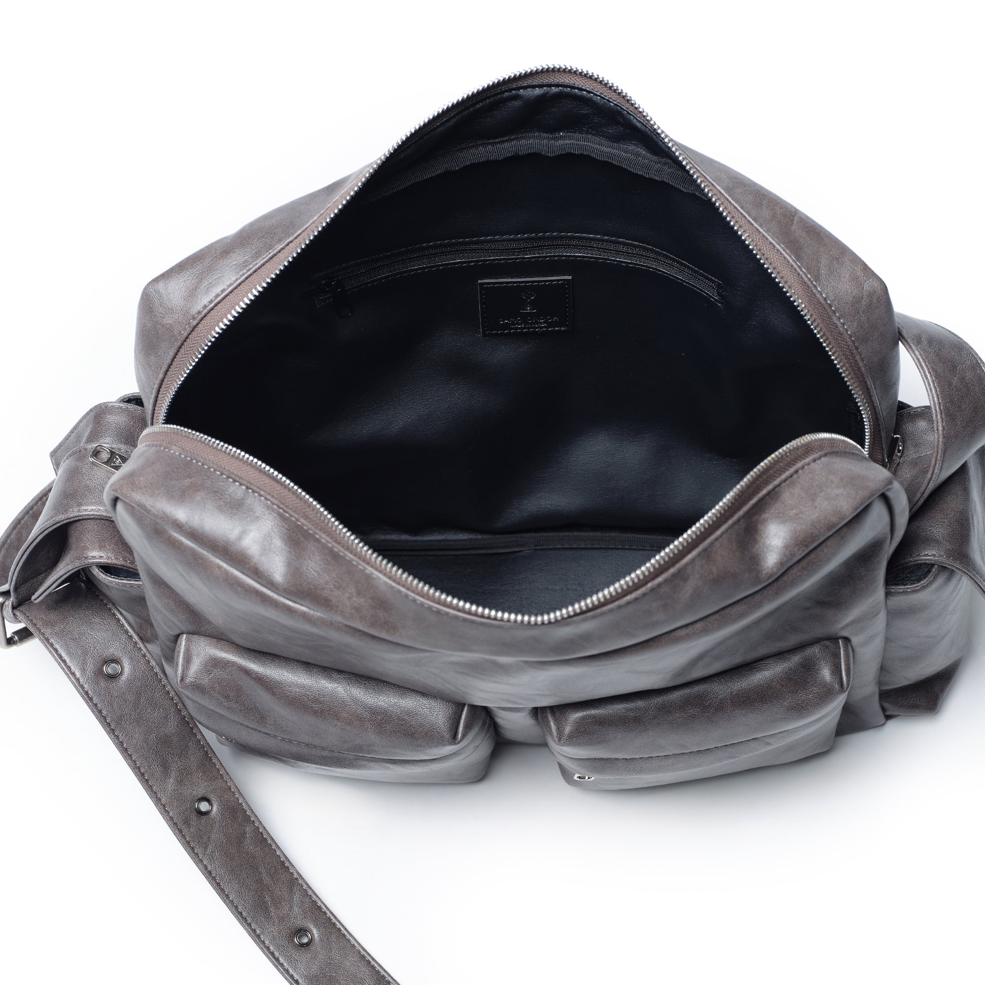 cross utility bag L baked gray