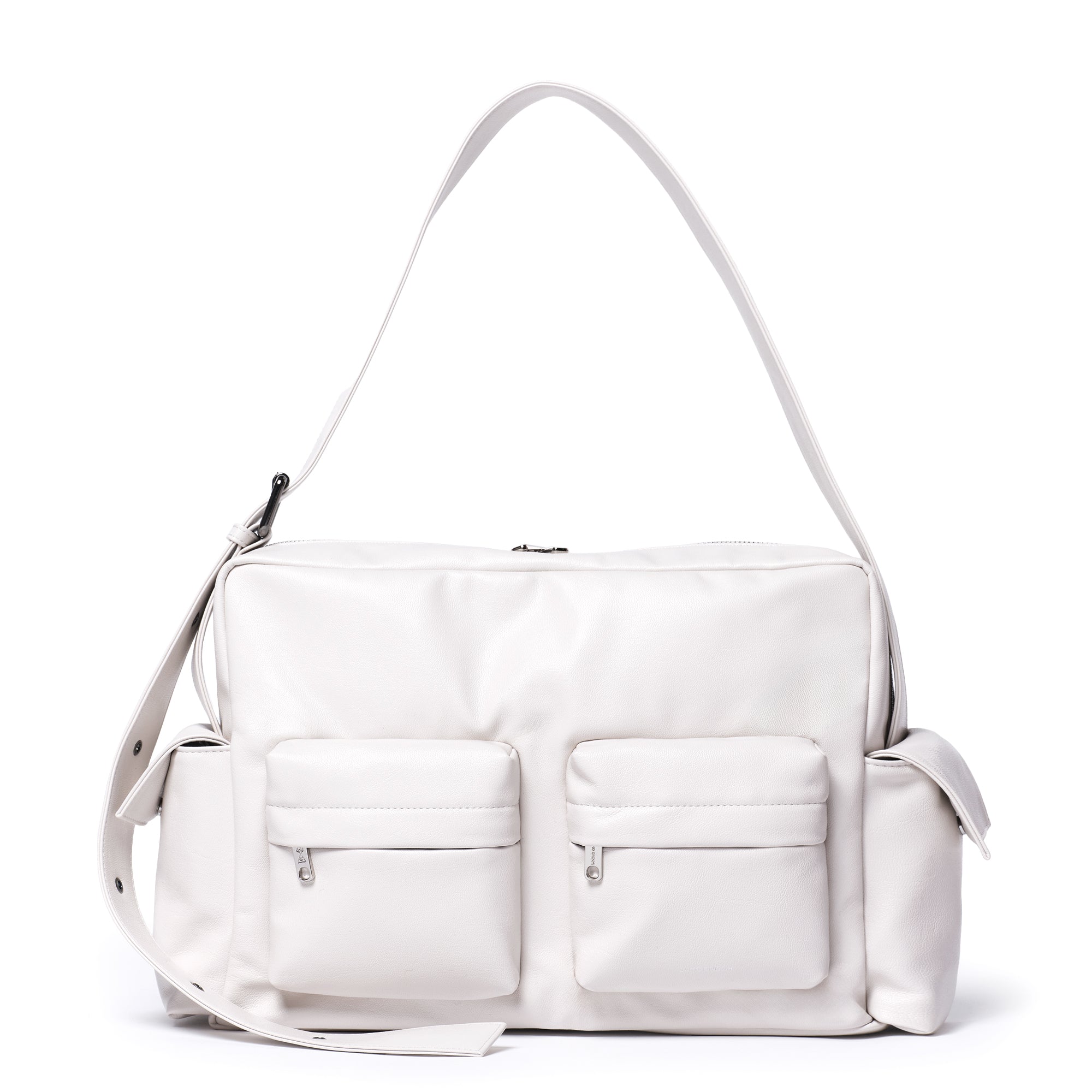 cross utility bag L goat cream