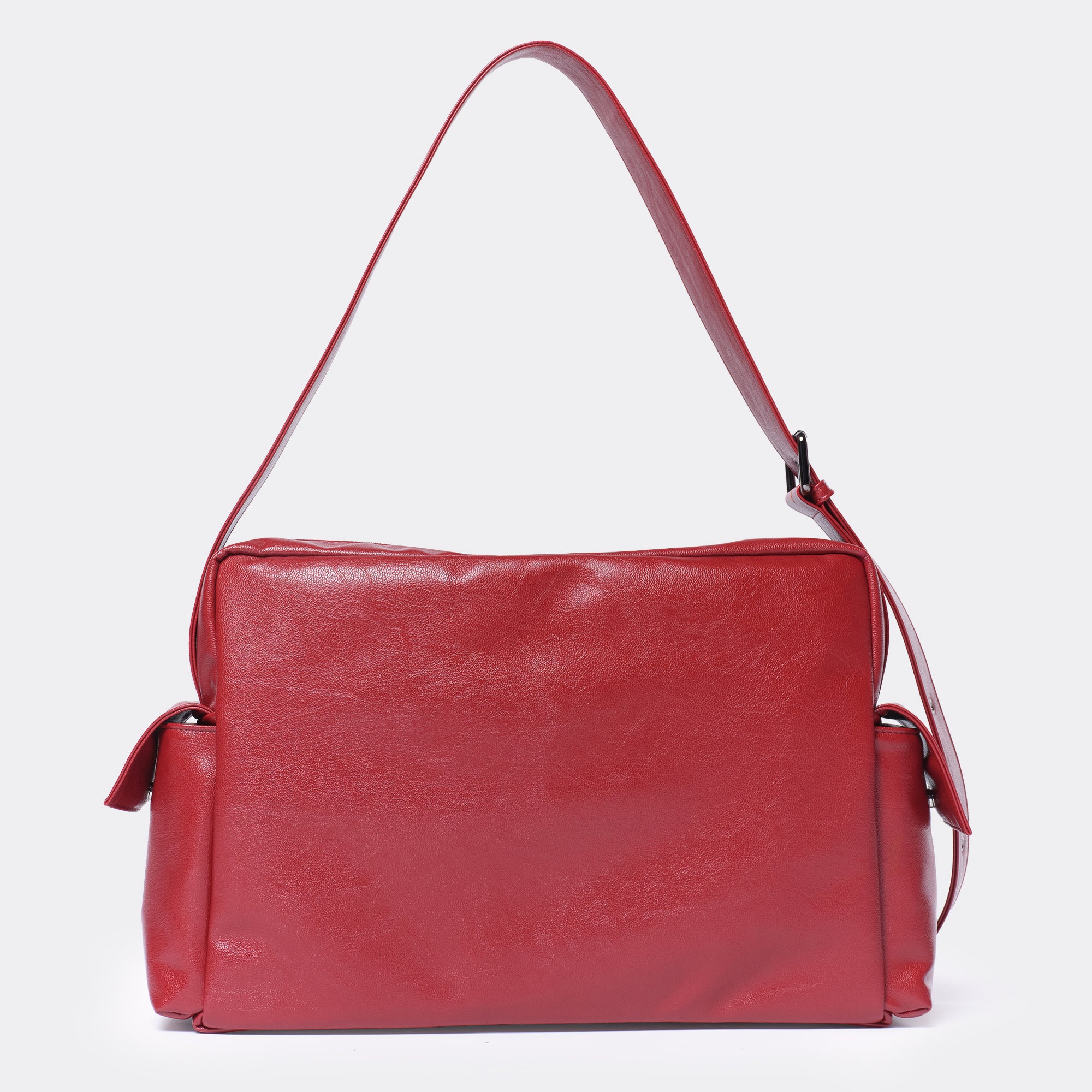 cross utility bag L goat red