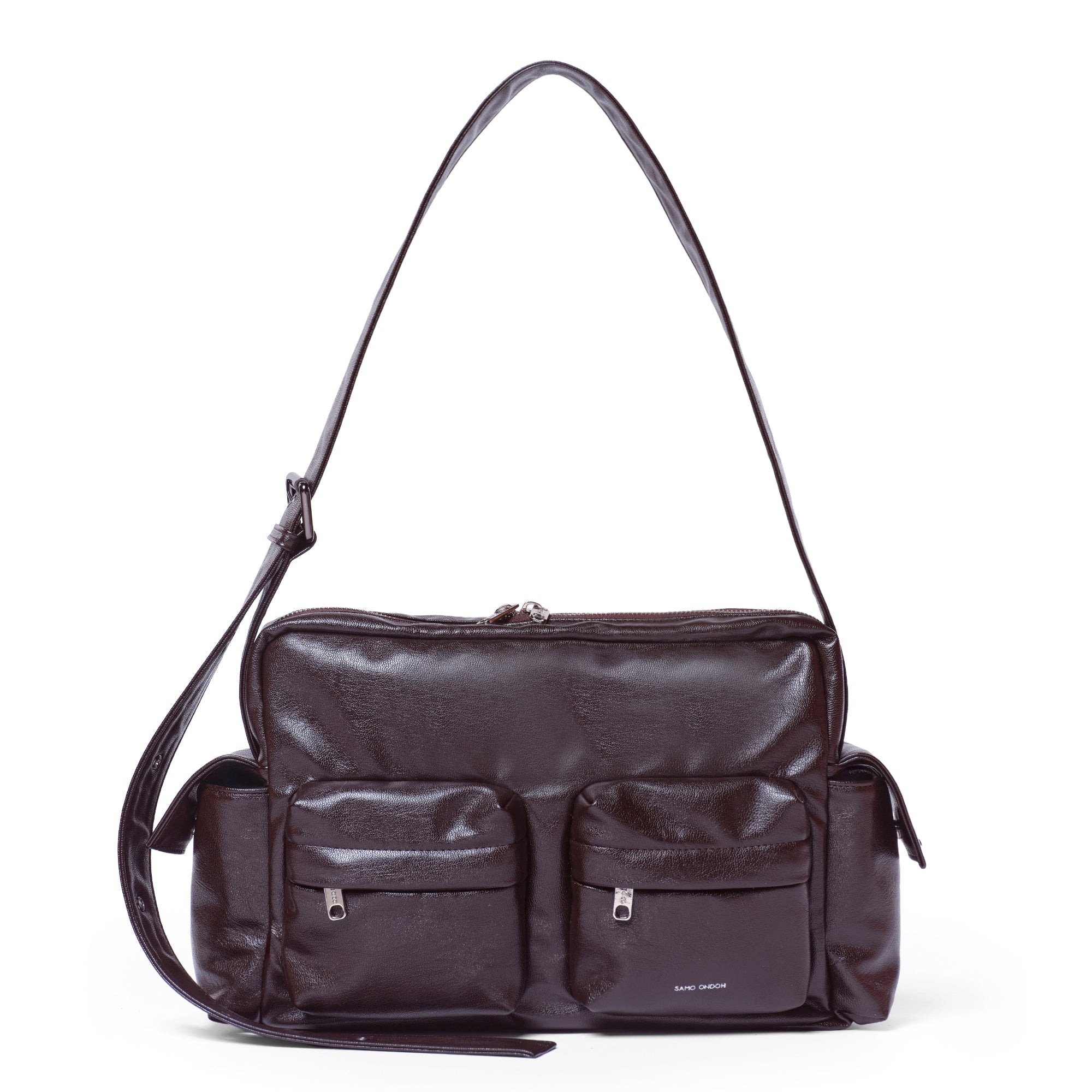 cross utility bag M goat chocolate