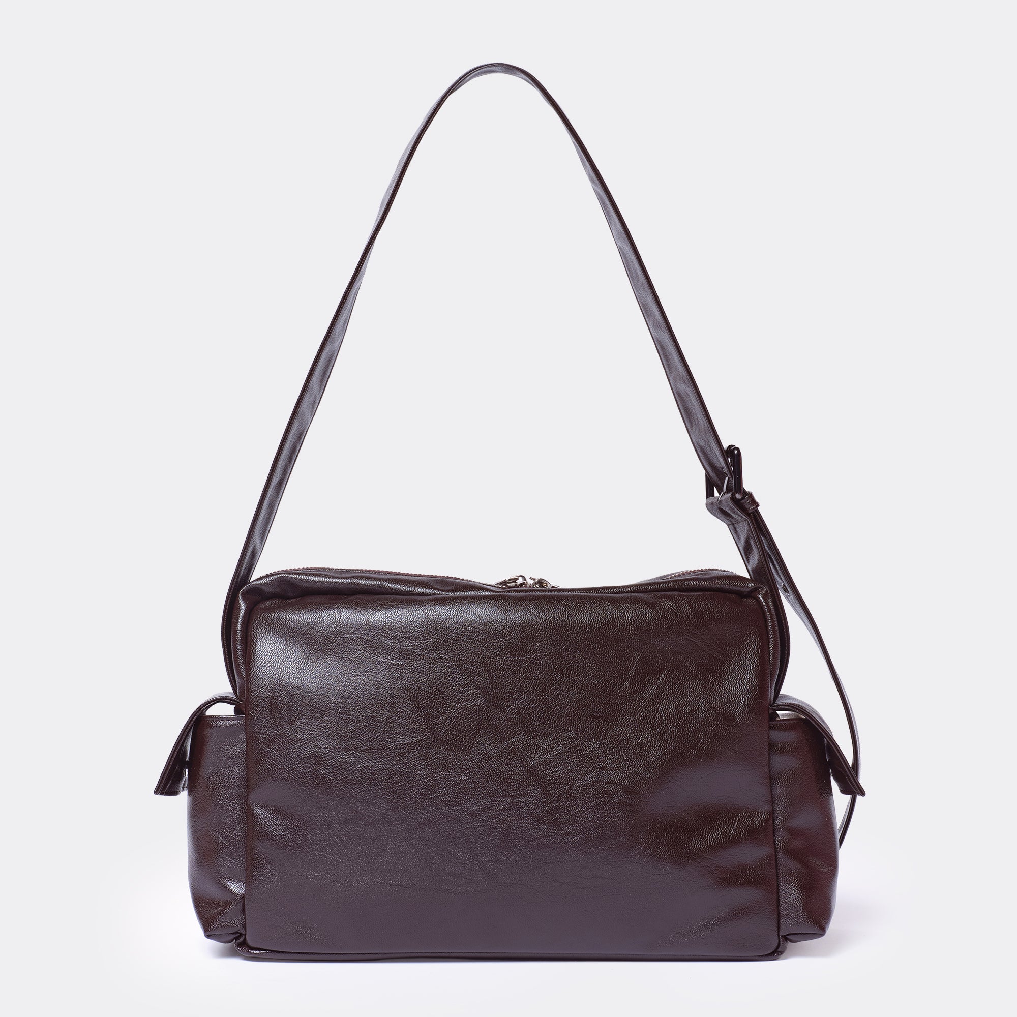 cross utility bag M goat chocolate