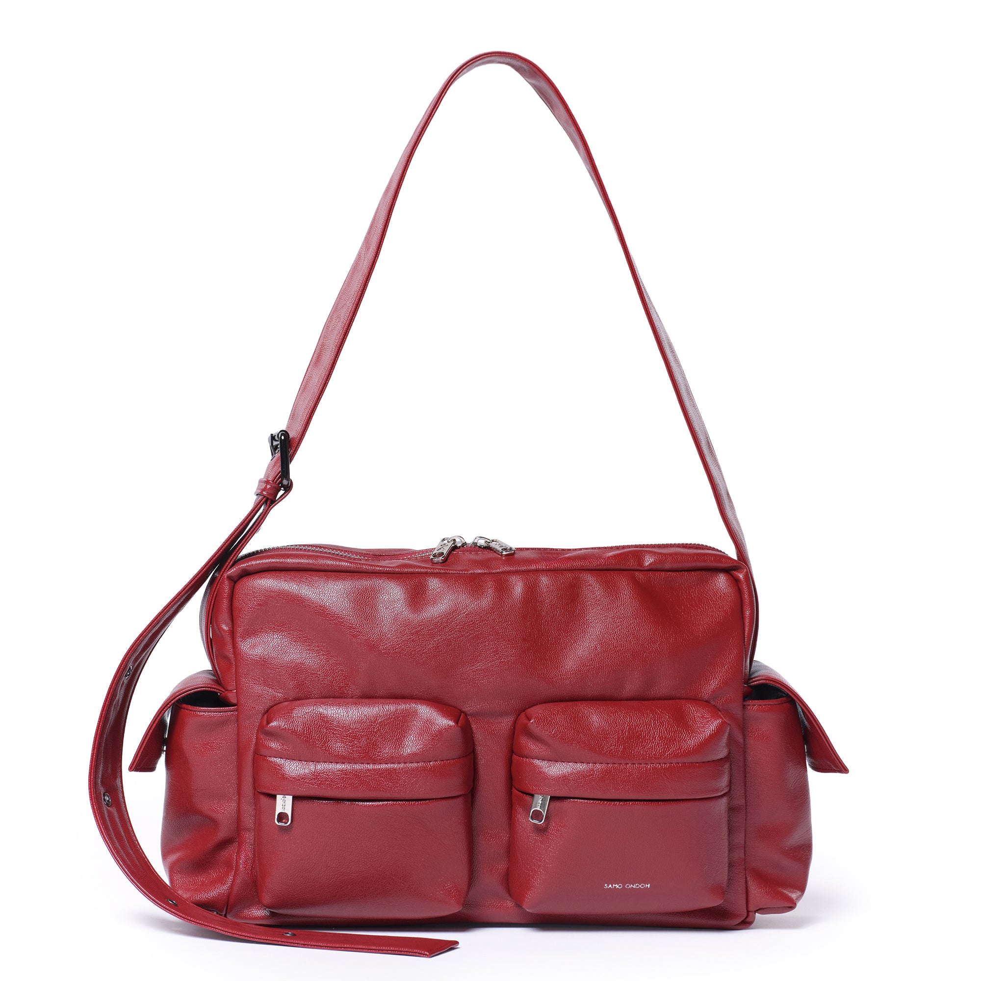 cross utility bag M goat red