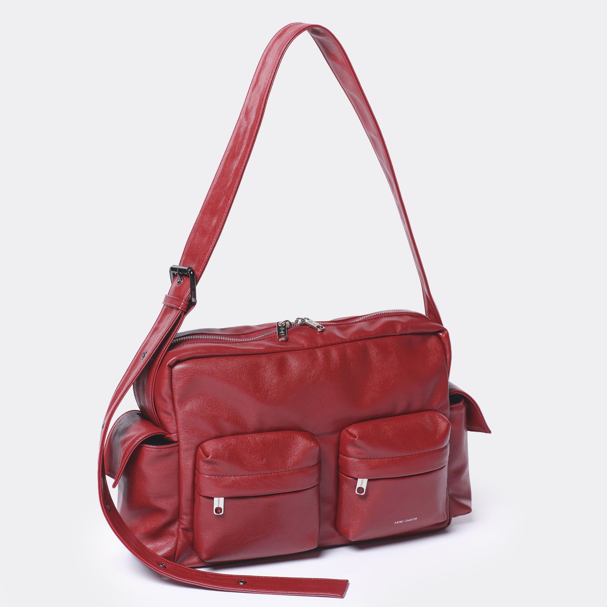cross utility bag M goat red