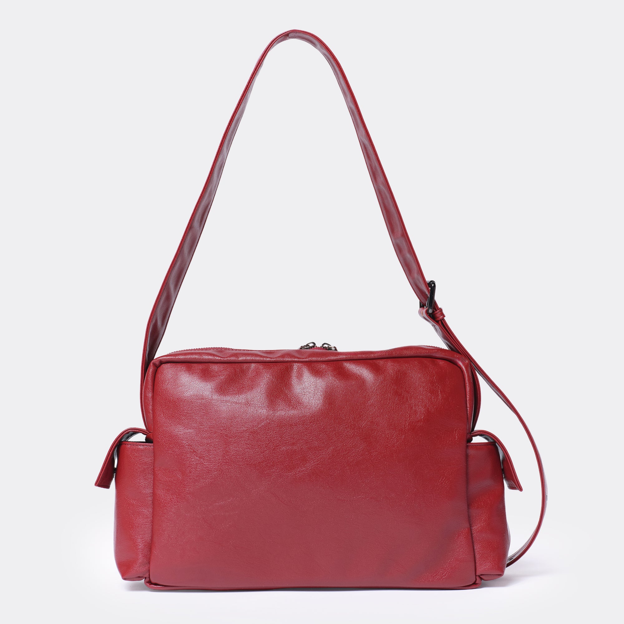 cross utility bag M goat red