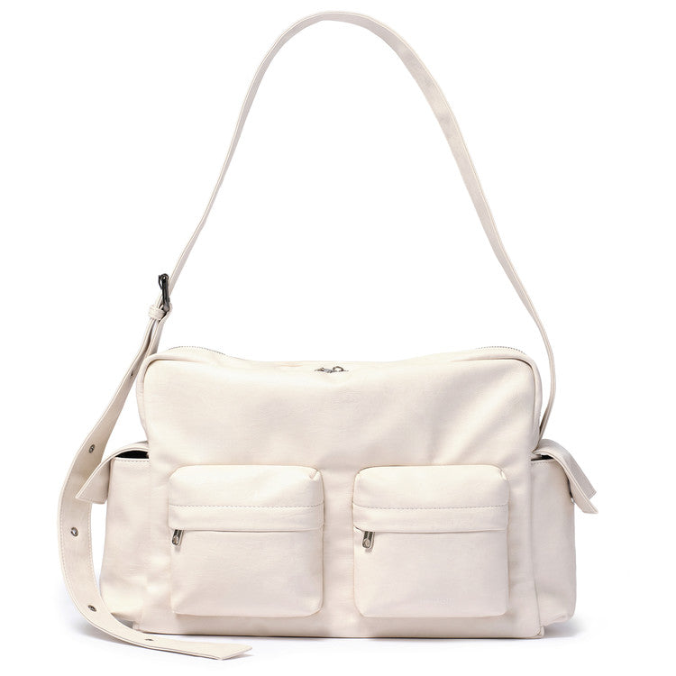 cross utility bag L nappa ivory