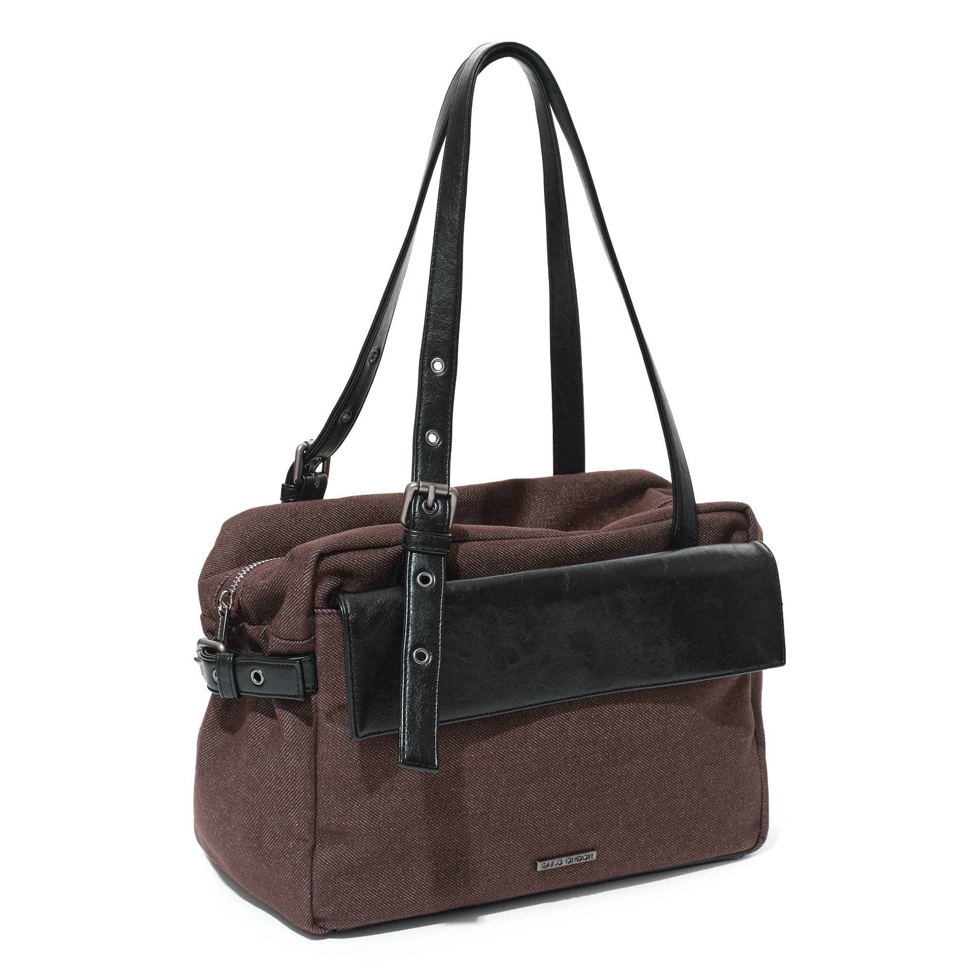 deca utility bag M raw brown