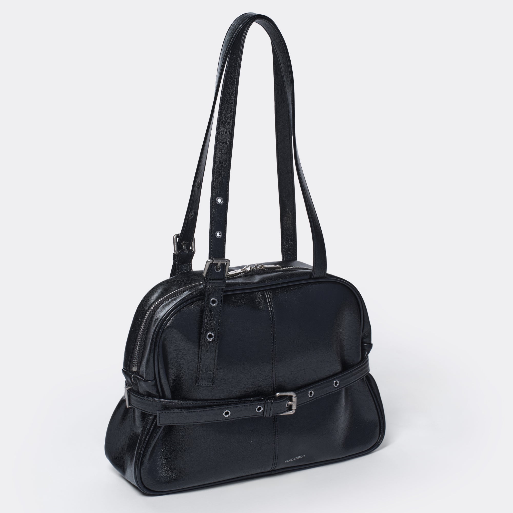 dome belt bag M goat black